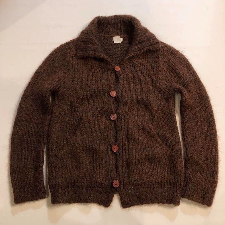 Dries Van Noten driesvan noten Mohair blend knit coat 2503-Nextarrow Size US M / EU 48-50 / 2 - 1 Thumbnail