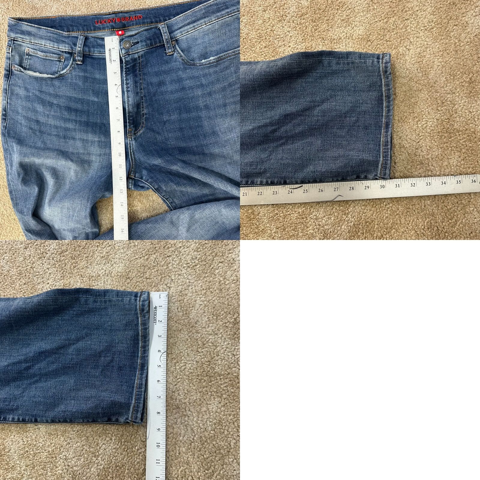 Lucky Brand Lucky Brand 363 Jeans Shirt? Size US 36 / EU 52 - 9 Thumbnail