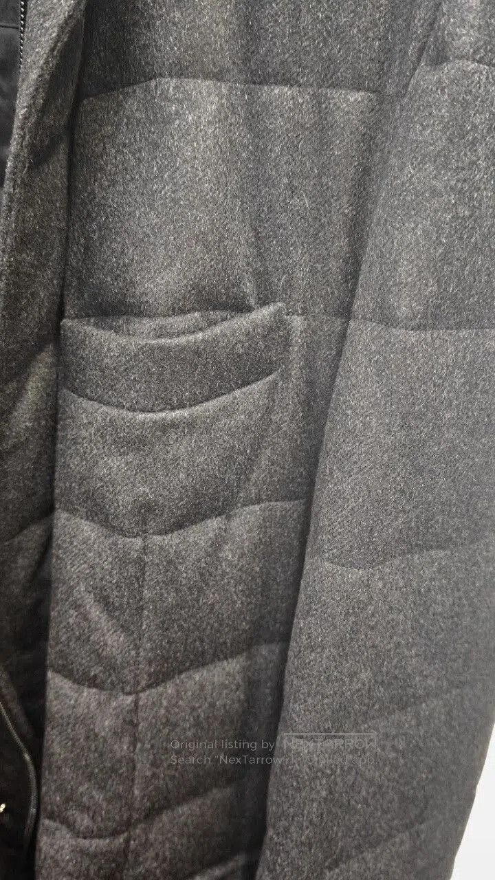 Colombo Gray Cashmere Down Jacket for Men. Size US L / EU 52-54 / 3 - 4 Thumbnail