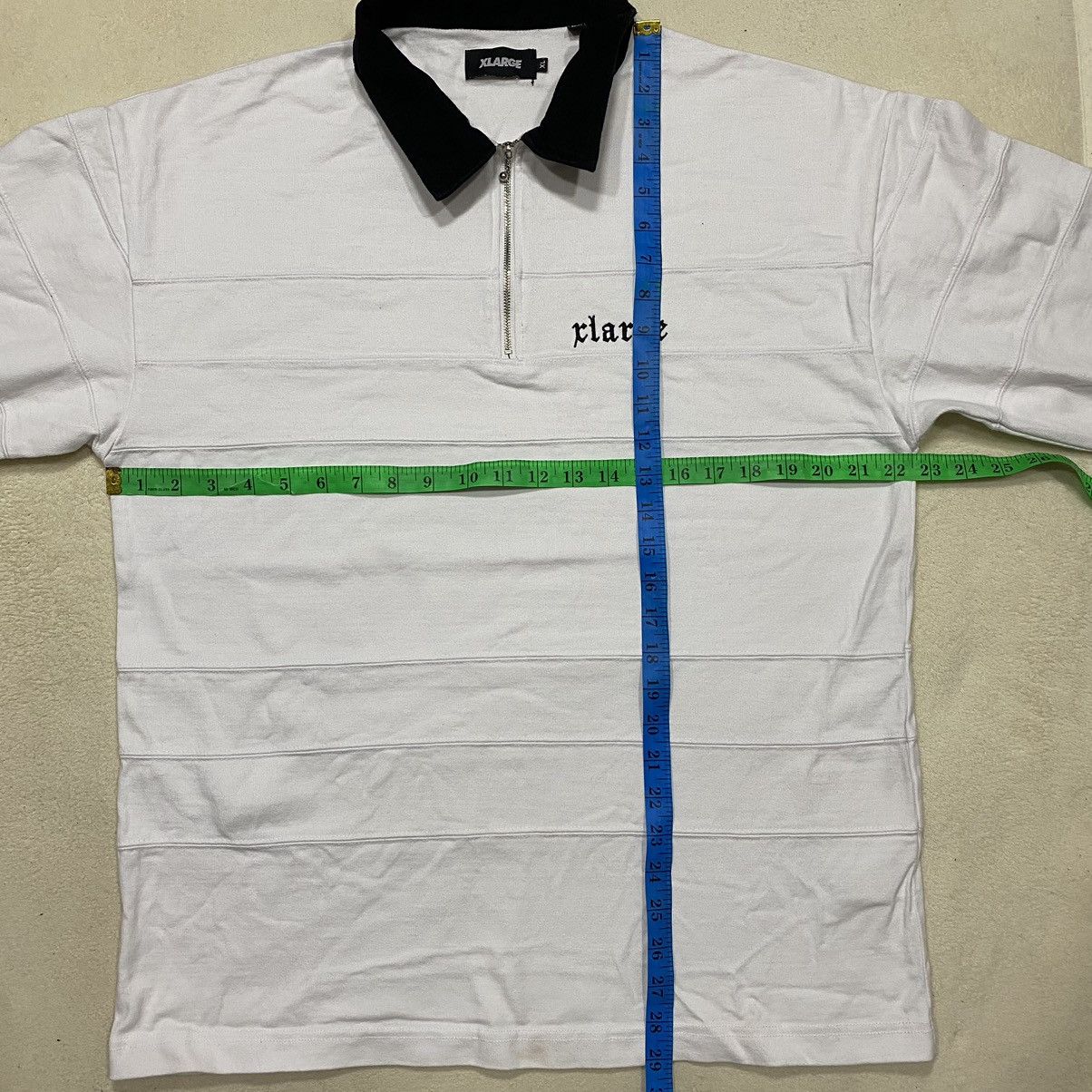 Japanese Brand × Xlarge X-LARGE Embroidered Logo Half Zipper Size US L / EU 52-54 / 3 - 14 Thumbnail