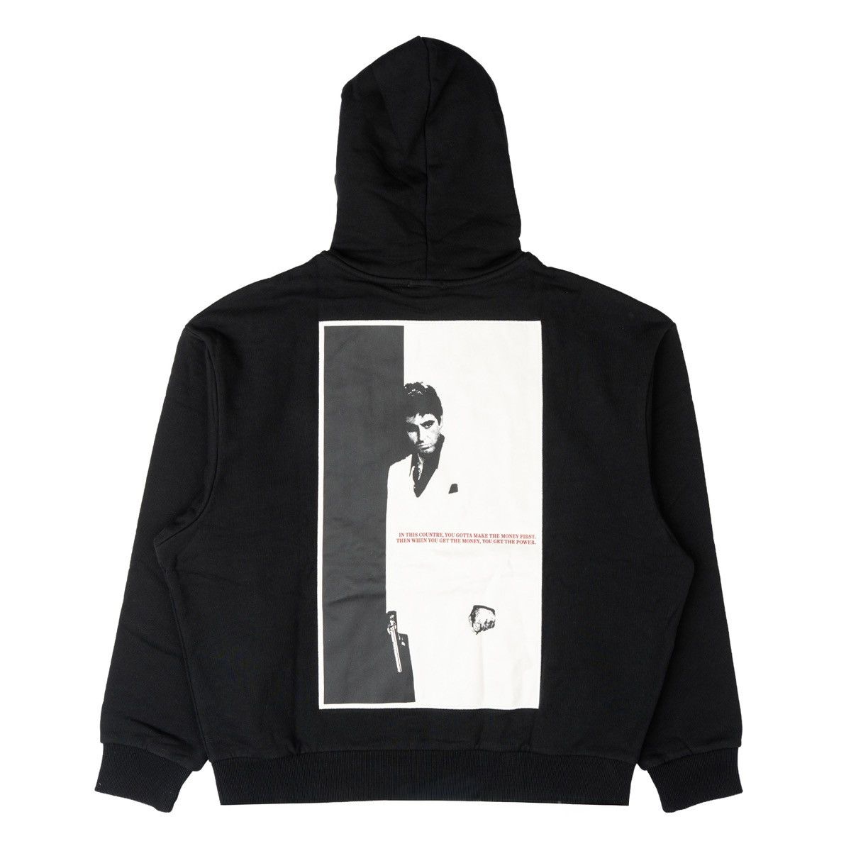 Kith x Scarface Tony Applique Nelson Hooded Sweatshirt Black Size US M / EU 48-50 / 2 - 1 Thumbnail