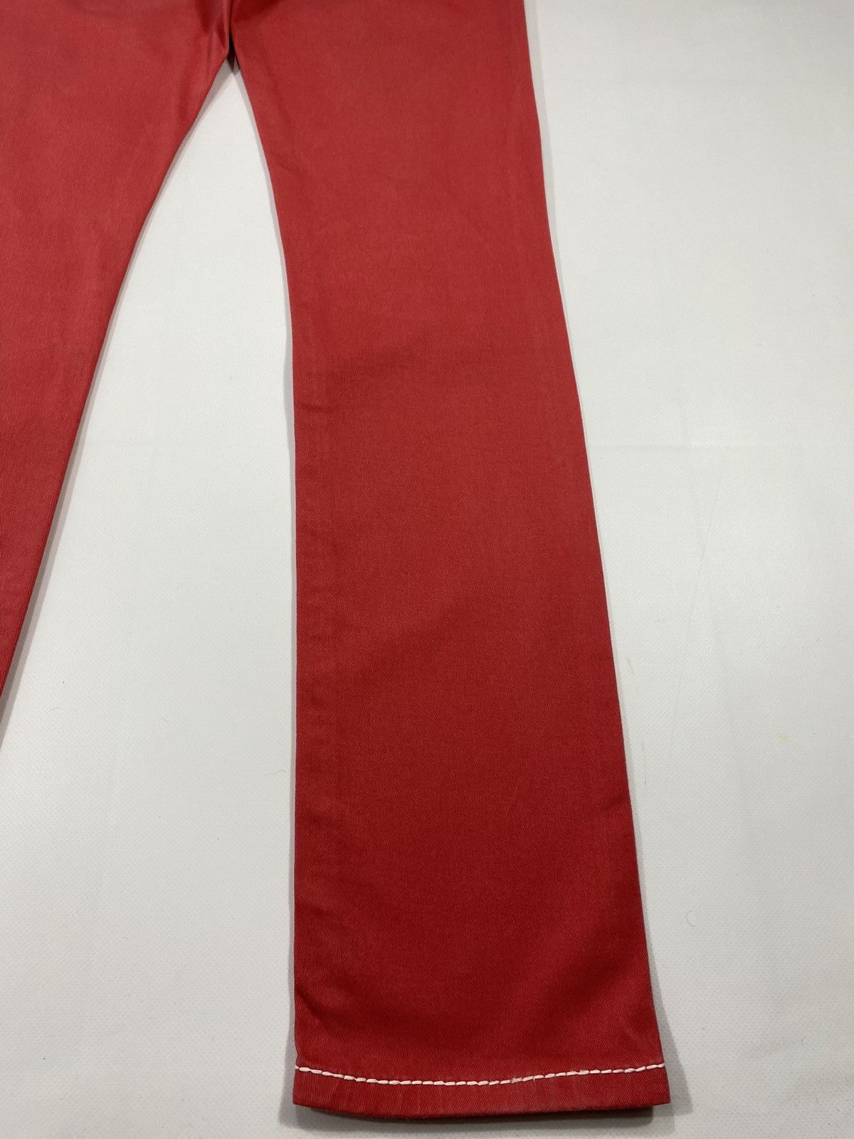 True Religion 🔥LASTDROP🔥 Y2K True Religion Geno Low Rise Coral Pink Pants Size 31" - 4 Thumbnail