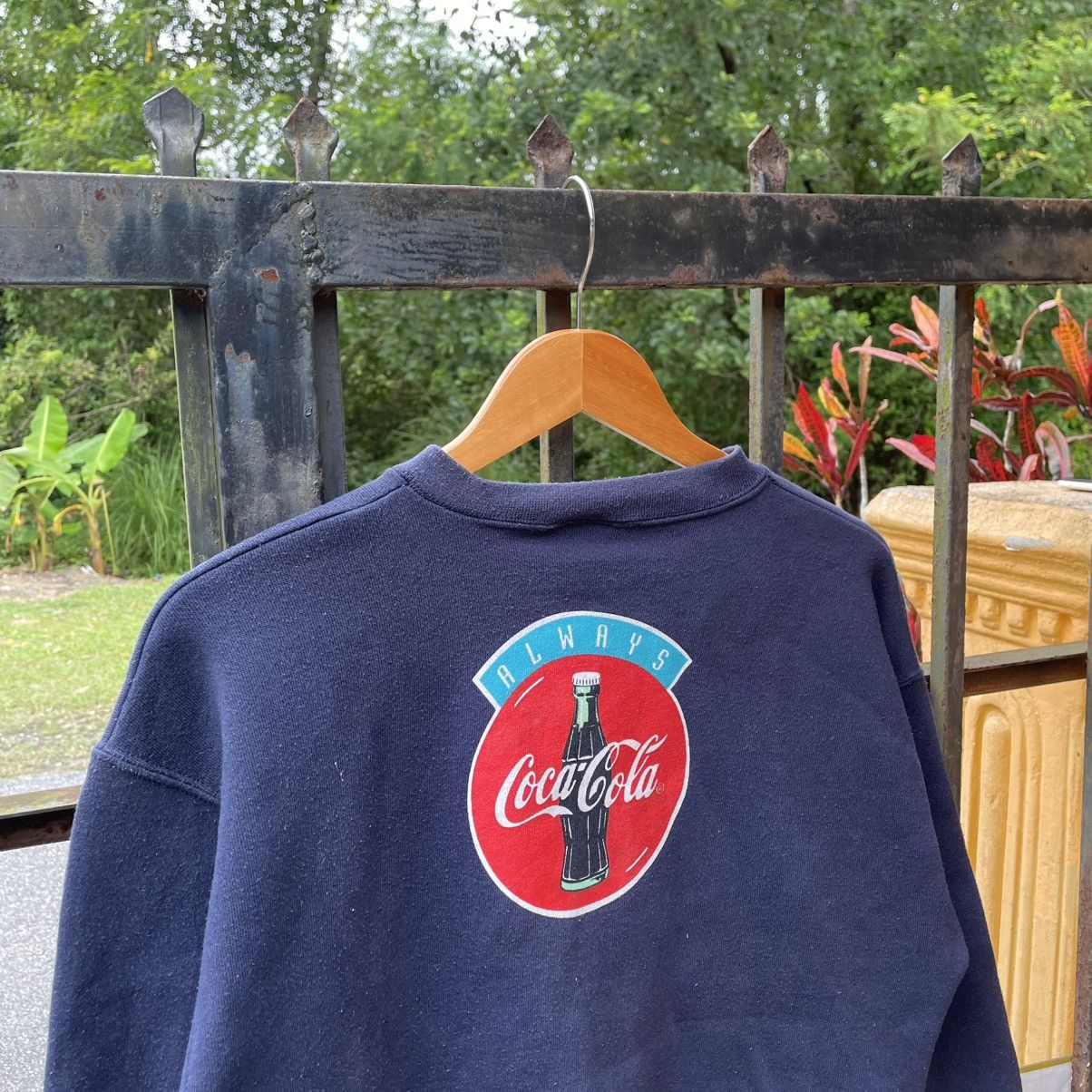 Coca Cola 🔥Vintage 1994 Coca Cola Big Logo Big Bear Logo Sweatshirts Size US M / EU 48-50 / 2 - 3 Thumbnail