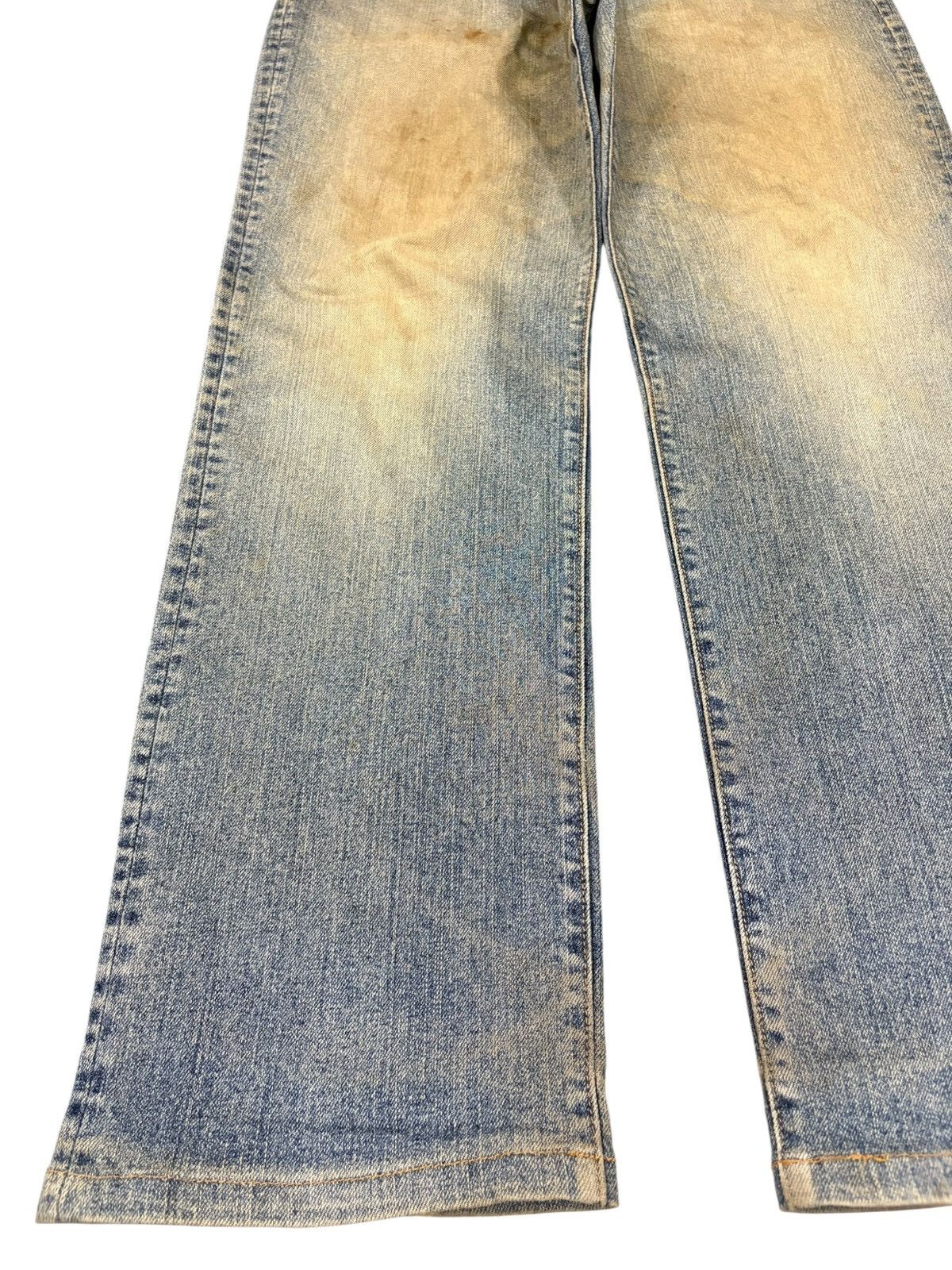 Japanese Brand Vintage Japanese Brand Rusty Mud Wash Loose Jeans Size US 31 - 6 Thumbnail