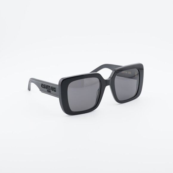 Dior Dior WILDIOR S3U 10A0 Sunglasses Black Square Frame, Smoke Size ONE SIZE - 4 Thumbnail