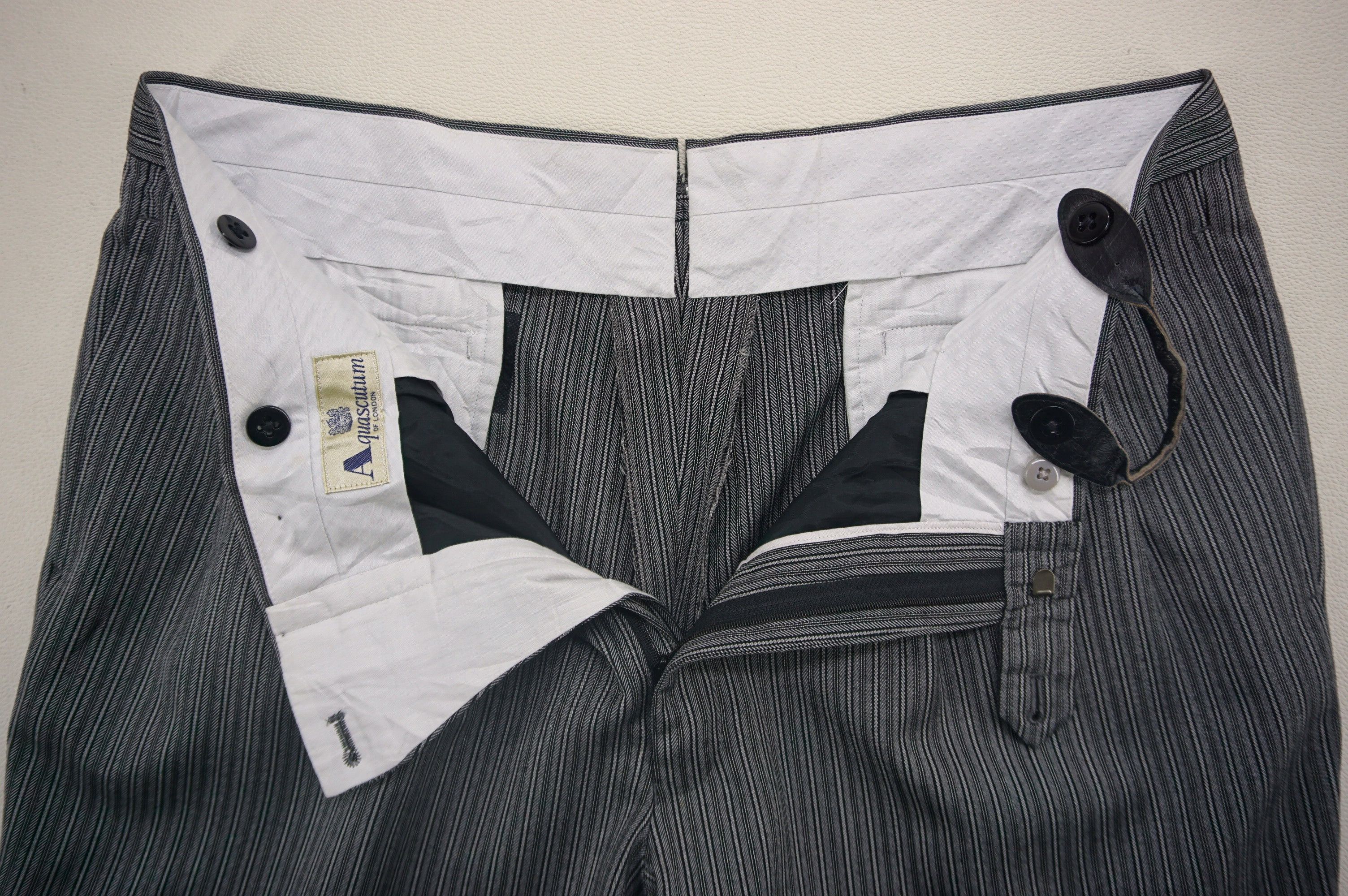 Aquascutum Aquascutum Pants Size W38xL29.5 Pleated Wool Silk Blend Size US 38 / EU 54 - 5 Thumbnail