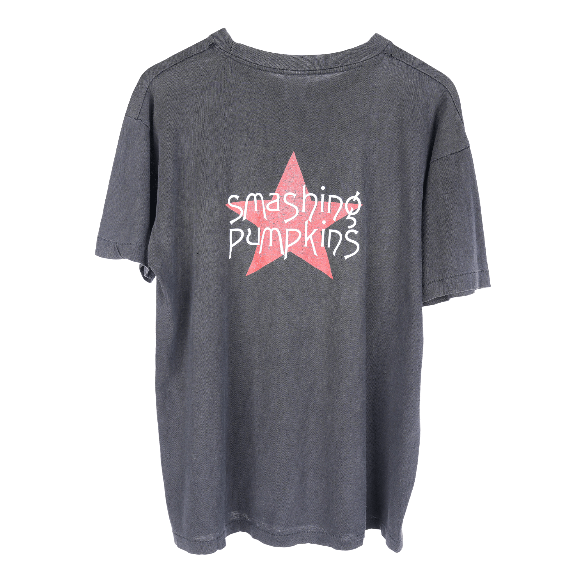 Vintage VINTAGE 90'S SMASHING PUMPKINS RED STAR TEE Size US L / EU 52-54 / 3 - 7 Thumbnail