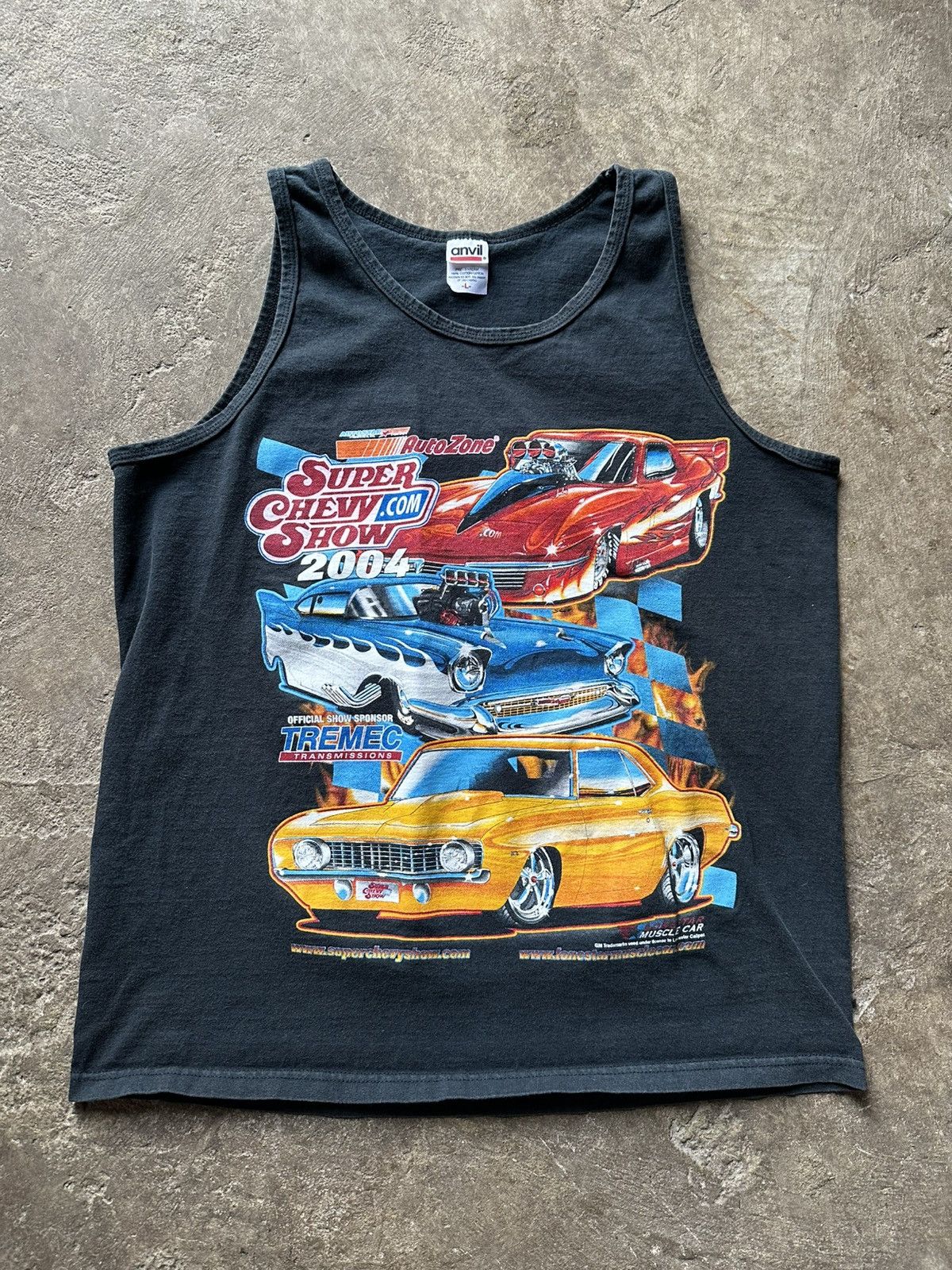 Anvil Chevy Show Tour 2004 Tank Top Size US L / EU 52-54 / 3 - 1 Thumbnail
