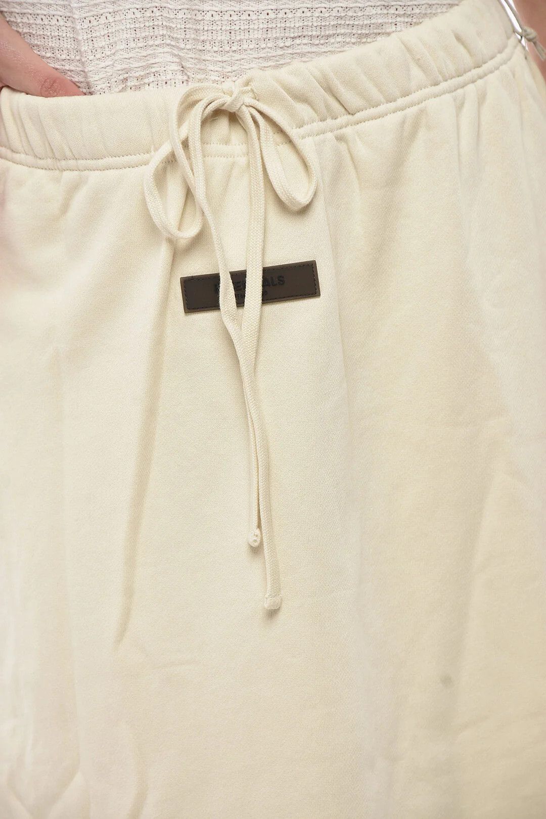 Fear of God og1mm0326 Jersey Flared Midi Skirt in Beige Size 32" / US 10 / IT 46 - 3 Thumbnail