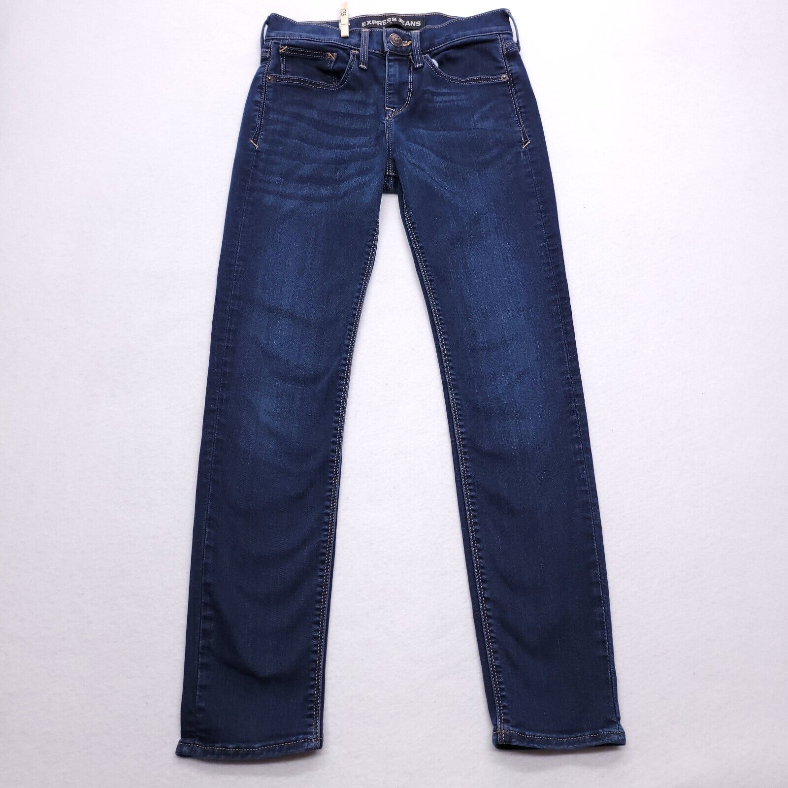 Express Express Supersoft Super Skinny Denim Jeans Womens Size 0S Size 26" / US 2 / IT 38 - 2 Thumbnail