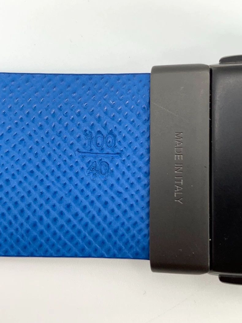 Prada Prada Blue leather double-sided belt 2501-Nextarrow Size ONE SIZE - 6 Thumbnail