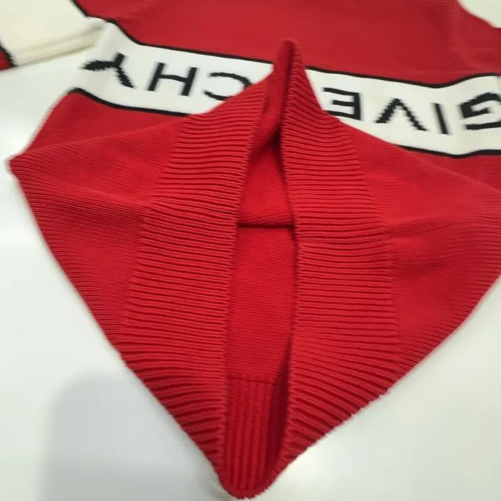Givenchy Givenchy Givenchy Red Striped Pullover Knit Sweater -2507 Size US XS / EU 42 / 0 - 9 Thumbnail