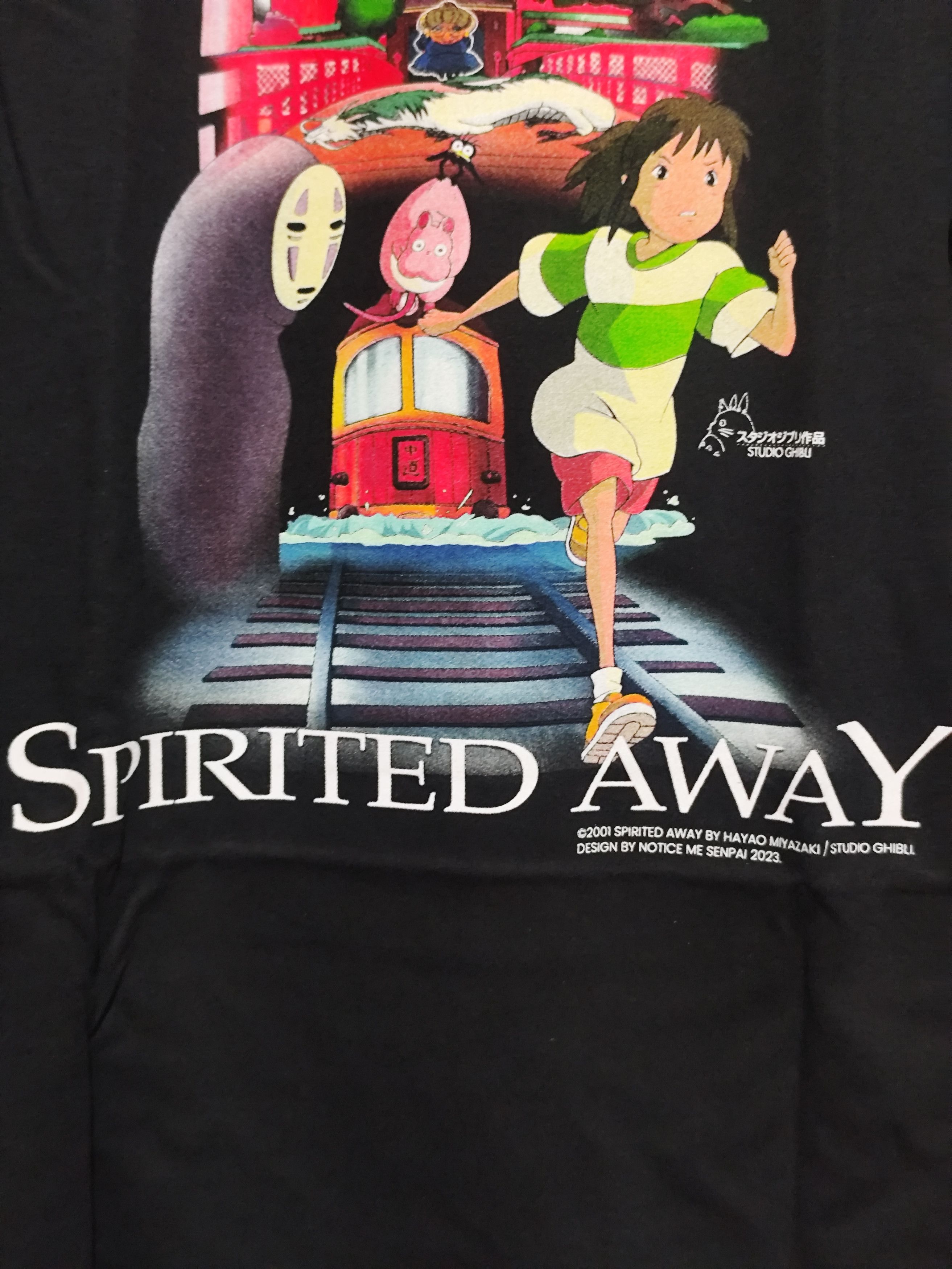 Japanese Brand 💥Studio Ghibli Films - Spirited Away Modern Tee Size US XL / EU 56 / 4 - 3 Thumbnail