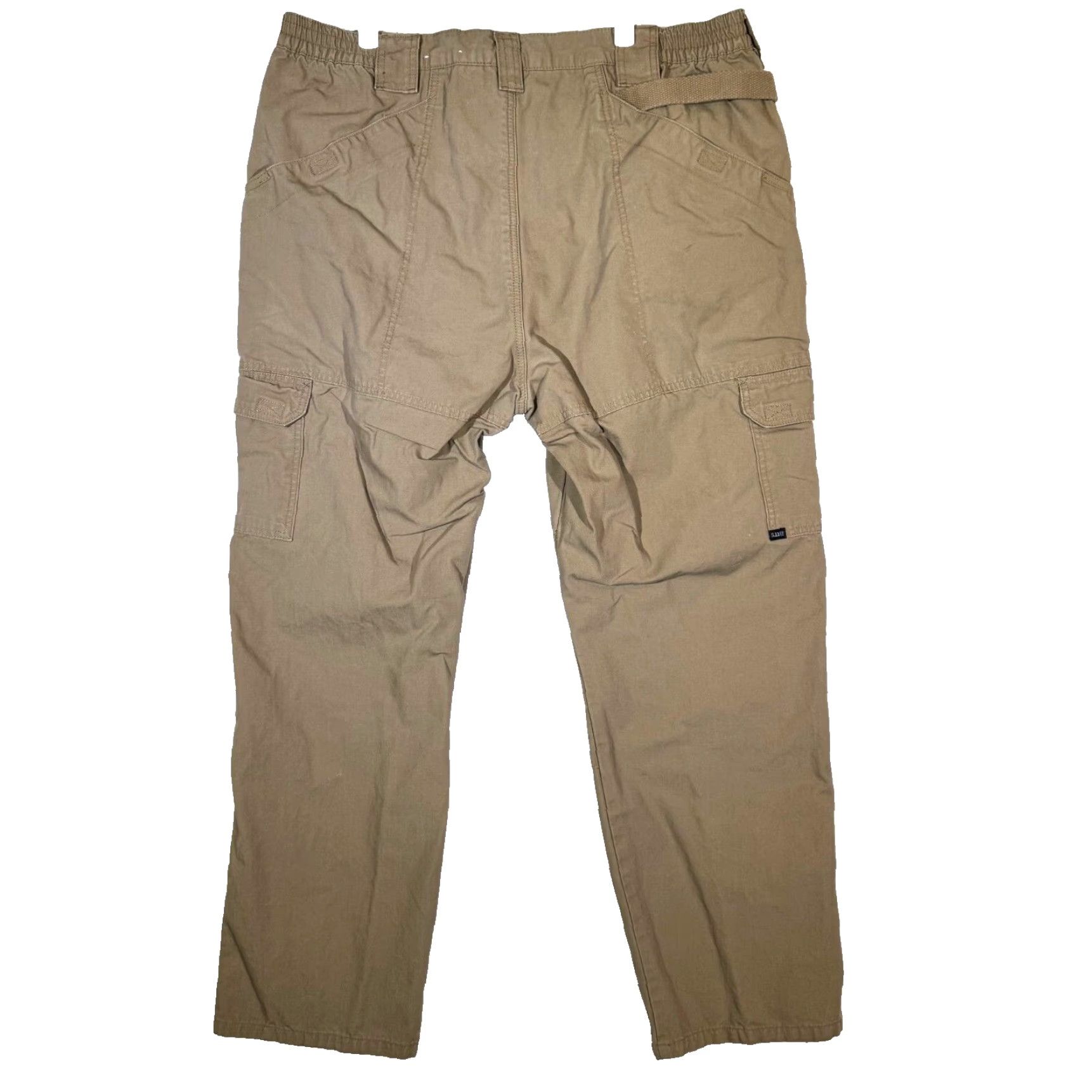 Vintage 5.11 Tactical Cargo Pants Men 40x32 Beige 100% Cotton Workwear Utility Pants Mens Big Pockets Cargo Size US 40 / EU 56 - 2 Thumbnail
