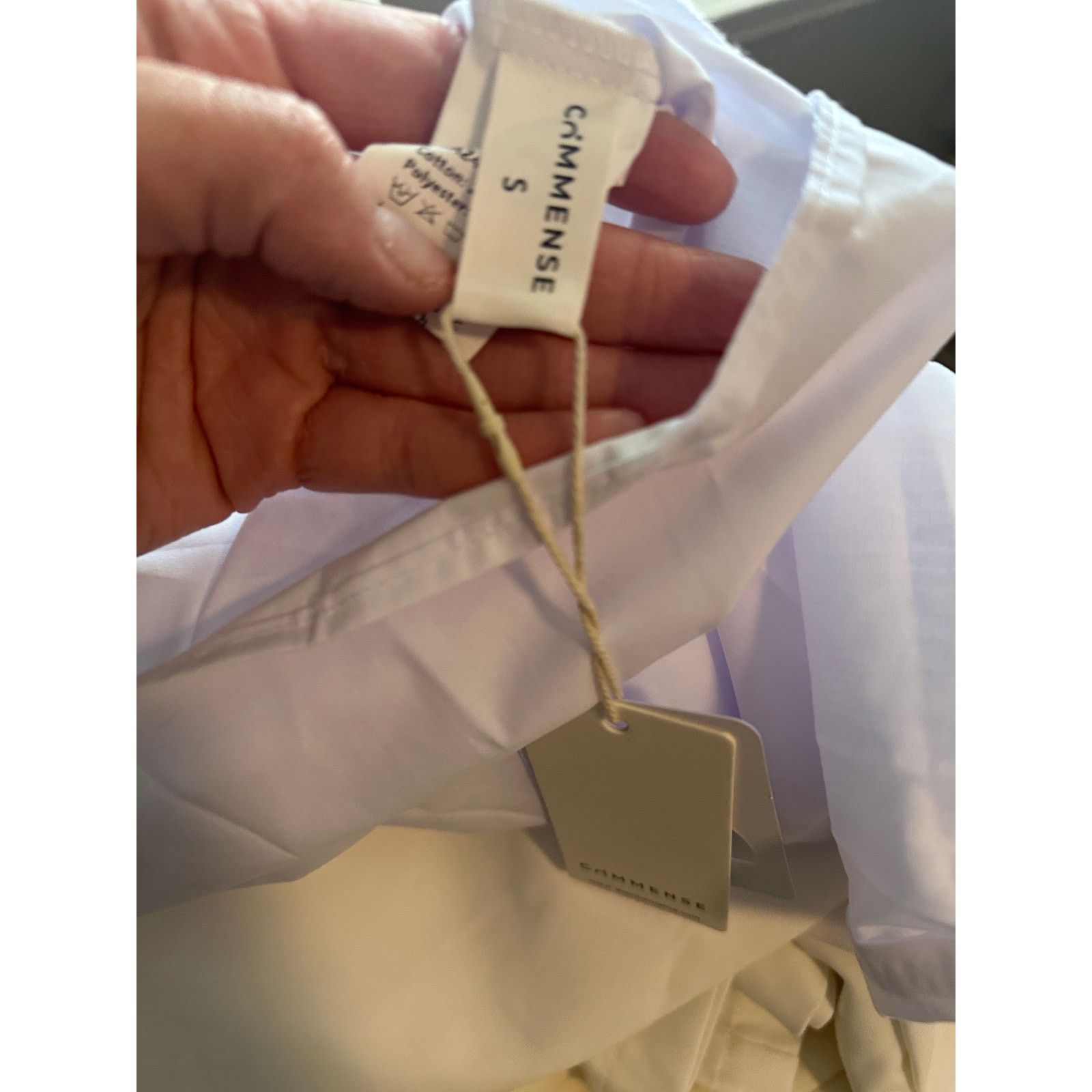 Other Commense White Backless Sleeveless Round Neck Long Dress Size S / US 4 / IT 40 - 5 Thumbnail