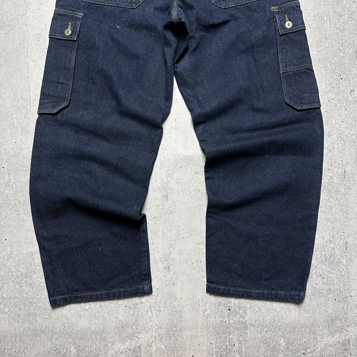 Anchor Blue × Vintage VINTAGE ANCHOR BLUE JEANS BAGGY CARGO HEAVY DUTY PANT Size US 32 / EU 48 - 3 Thumbnail