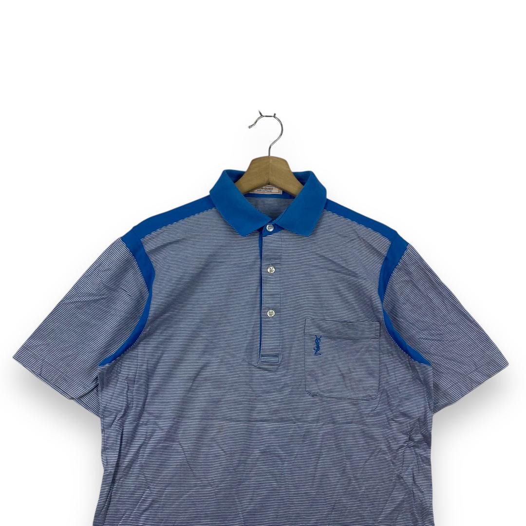Yves Saint Laurent Vintage YSL Yves Saint Laurent Pour Homme Stripes Pocket Size US L / EU 52-54 / 3 - 2 Thumbnail