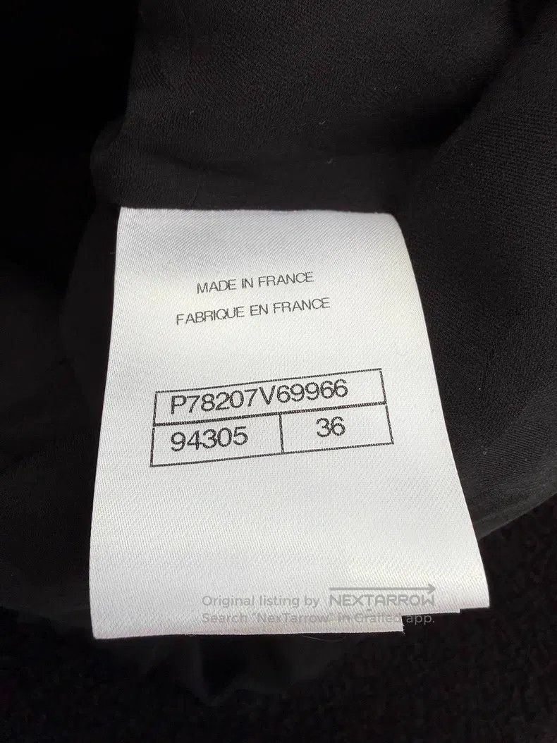 Chanel Chanel Black tweed lion buckle coat Size XS / US 0-2 / IT 36-38 - 5 Thumbnail