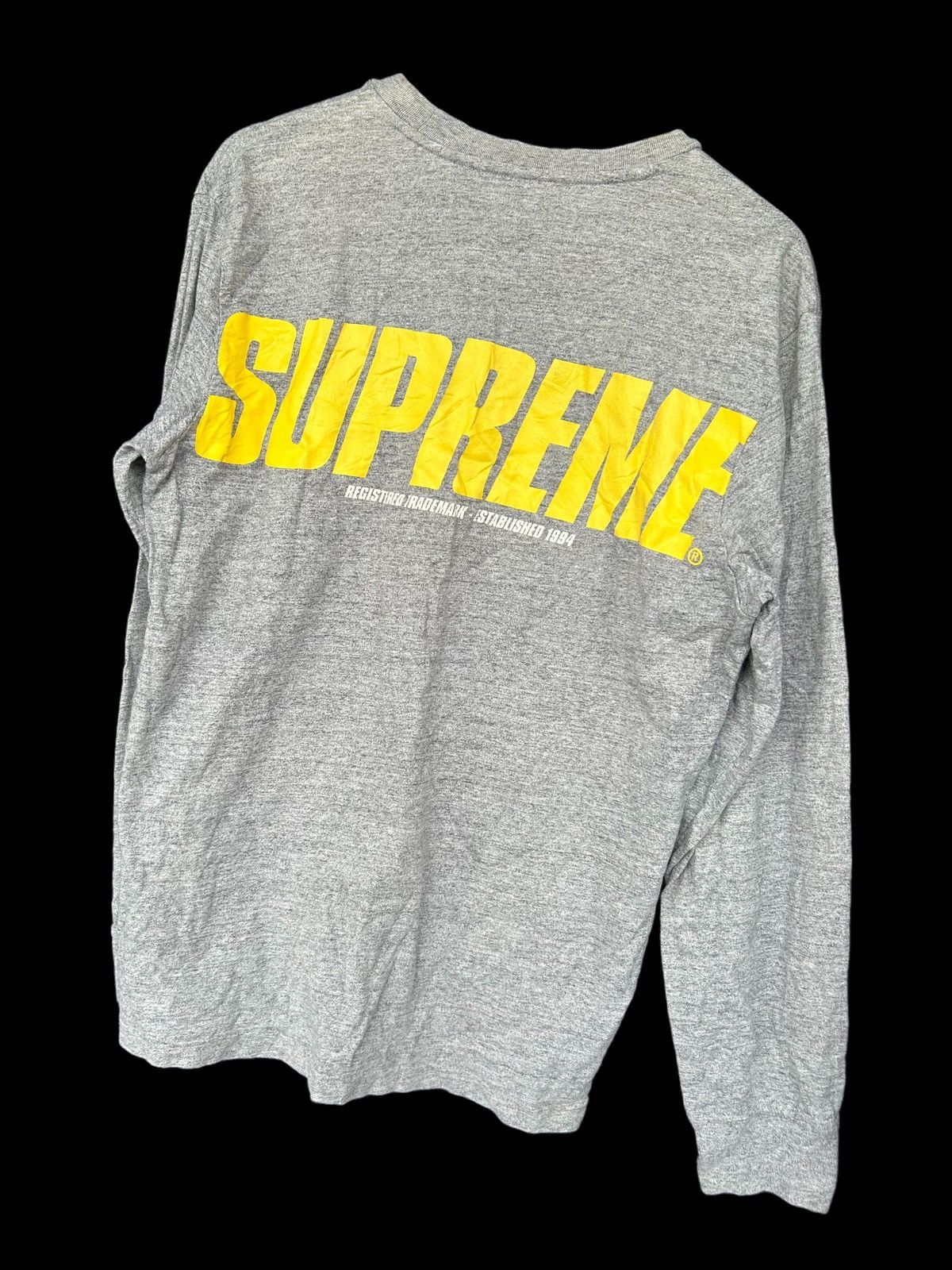 Supreme SUPREME Big Logo Longsleeve shirt Size US M / EU 48-50 / 2 - 1 Thumbnail
