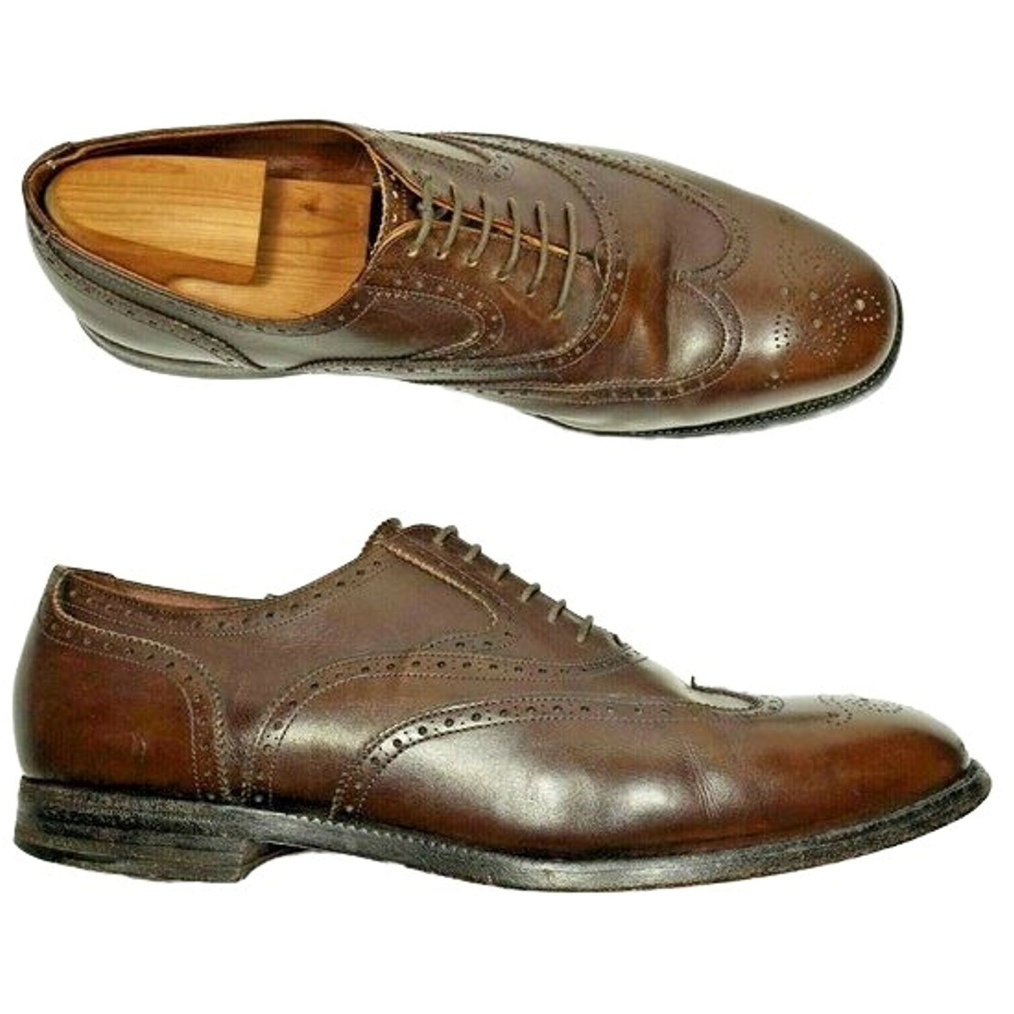 Church's Vintage Church's Famous English Shoe Custom Brown Leather 11 Size US 11 / EU 44 - 7 Thumbnail