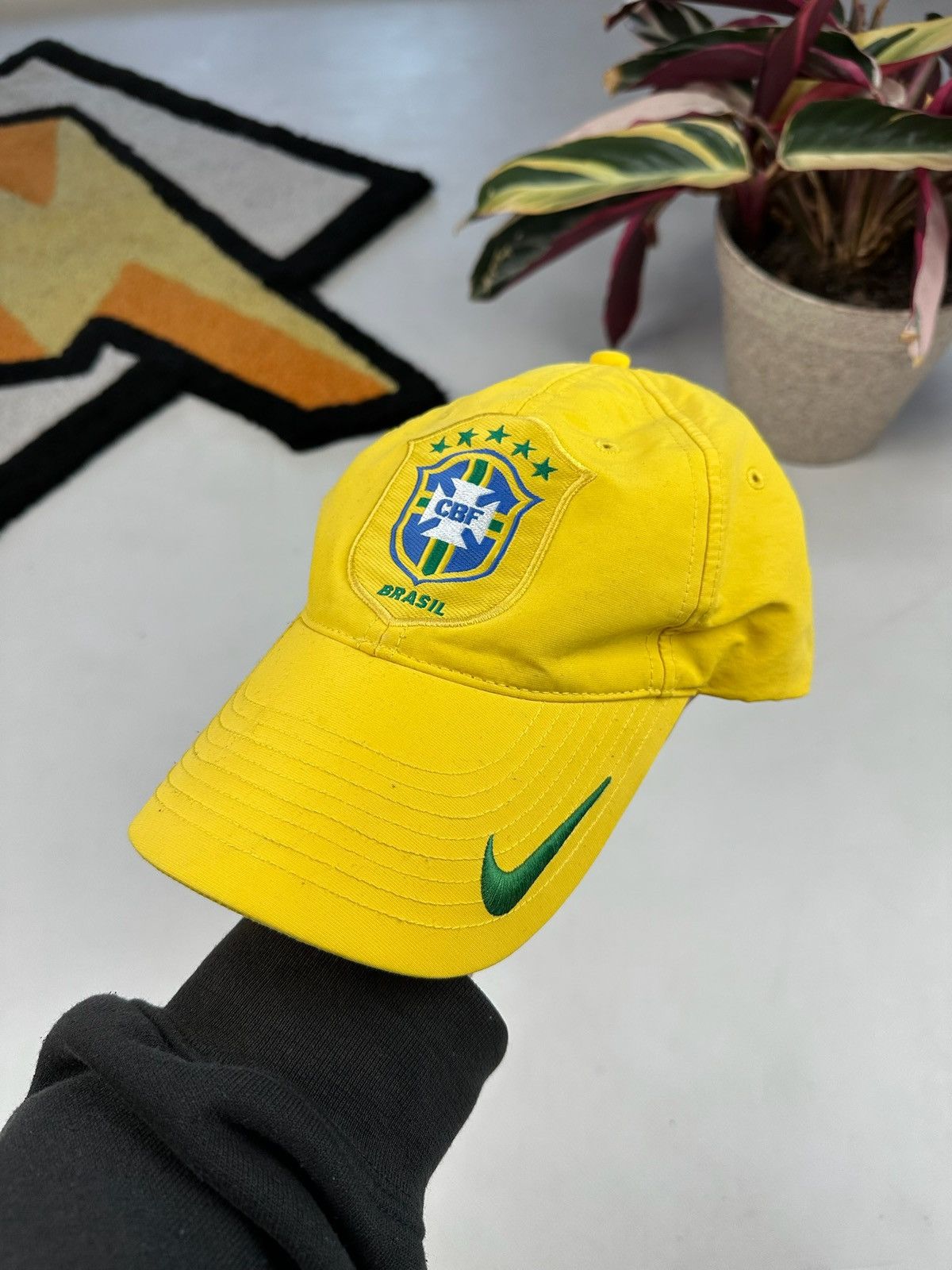 Nike Nike vintage national team Brazil cap Size ONE SIZE - 2 Thumbnail