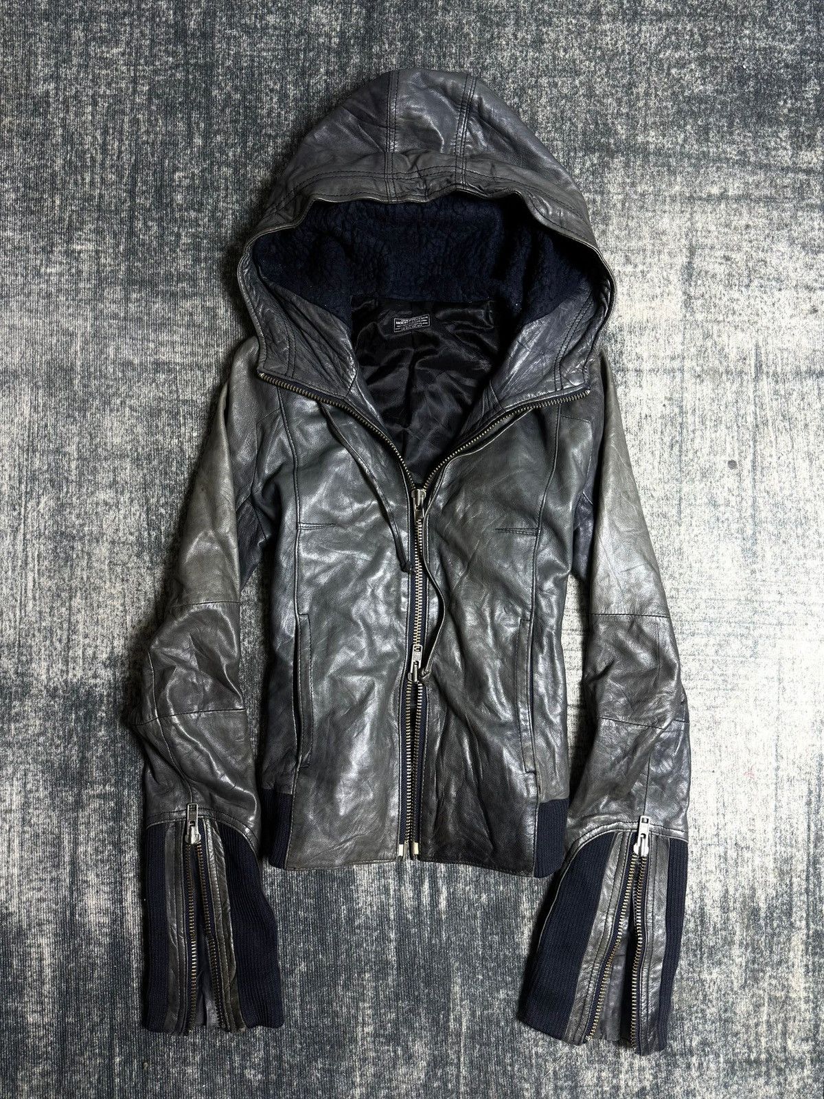MOUSSY B2V- MOUSSY LEATHER JACKET(2)༒ Size US M / EU 48-50 / 2 - 2 Thumbnail