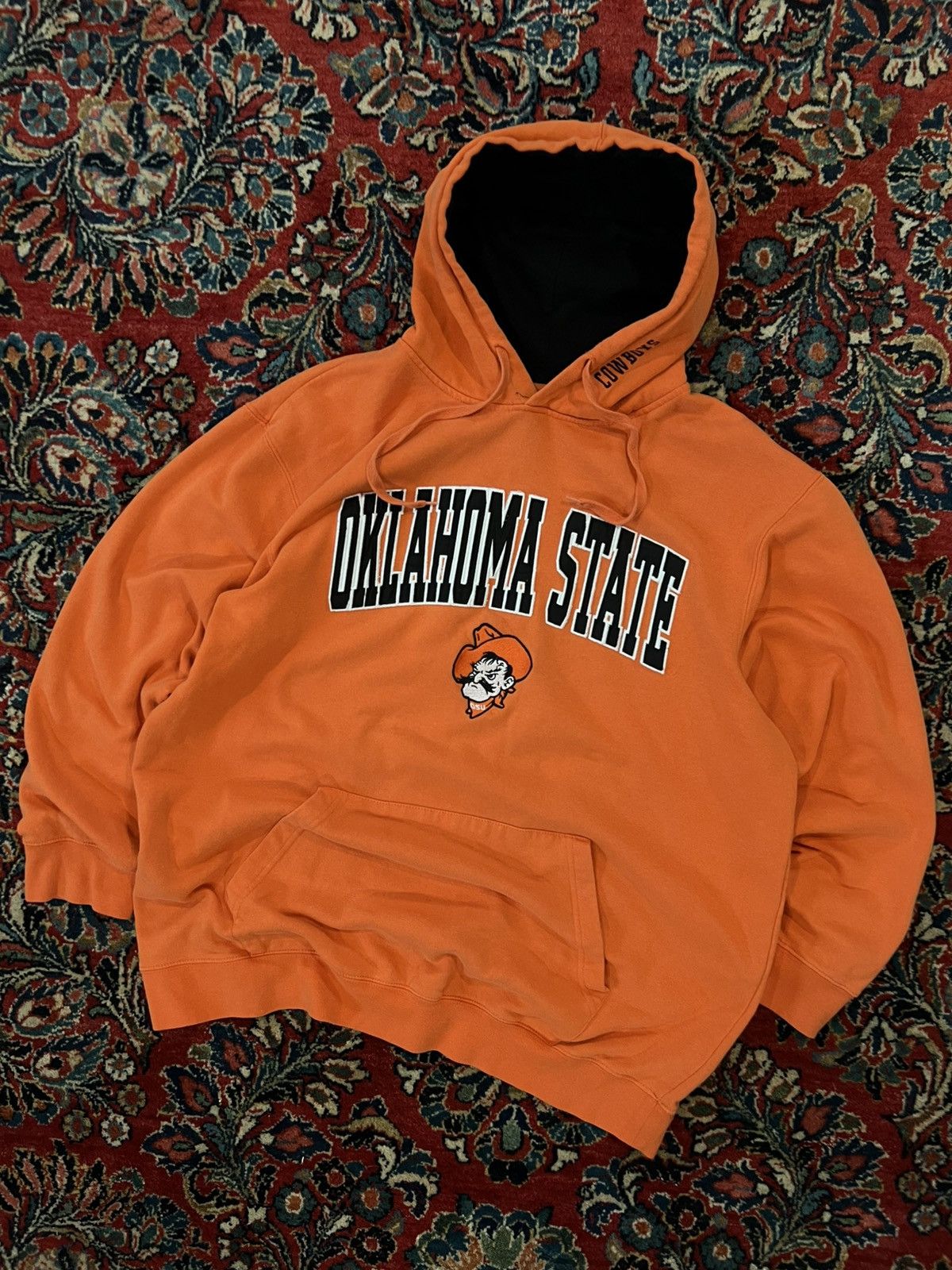 Salem Sportswear Vintage NCAA Oklahoma State Cowboys Sweatshirt Hoodie Size US XL / EU 56 / 4 - 1 Thumbnail