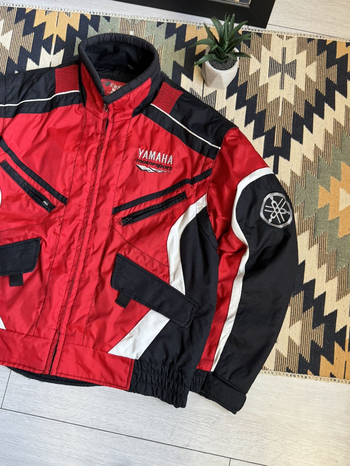 Yamaha Vintage Yamaha Motorsport Transformer 2in1 Racing Jacket Size US L / EU 52-54 / 3 - 8 Thumbnail