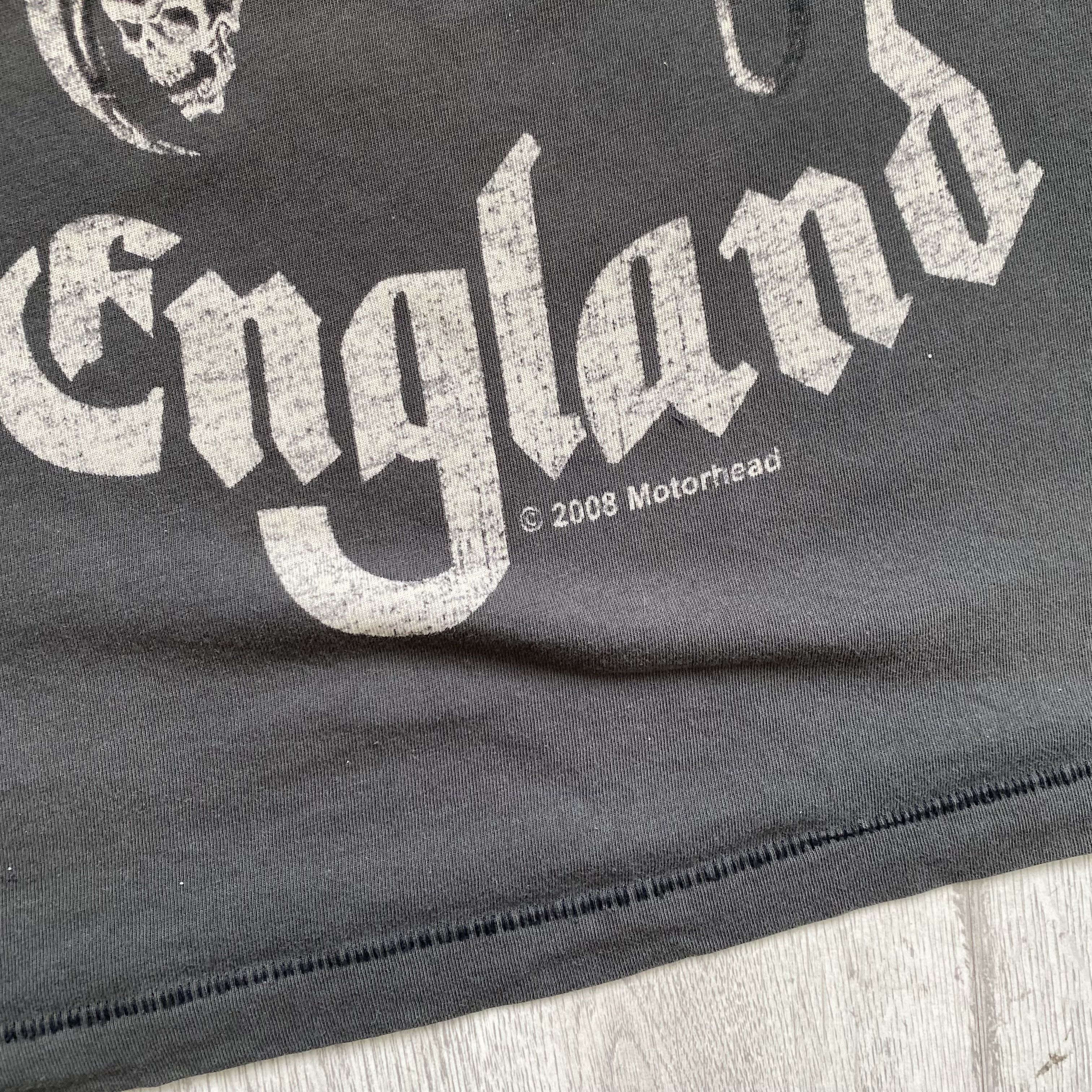 Band Tees 🎸 Vintage Motörhead Rock Band Tee England tour \ acdc Size US L / EU 52-54 / 3 - 6 Thumbnail