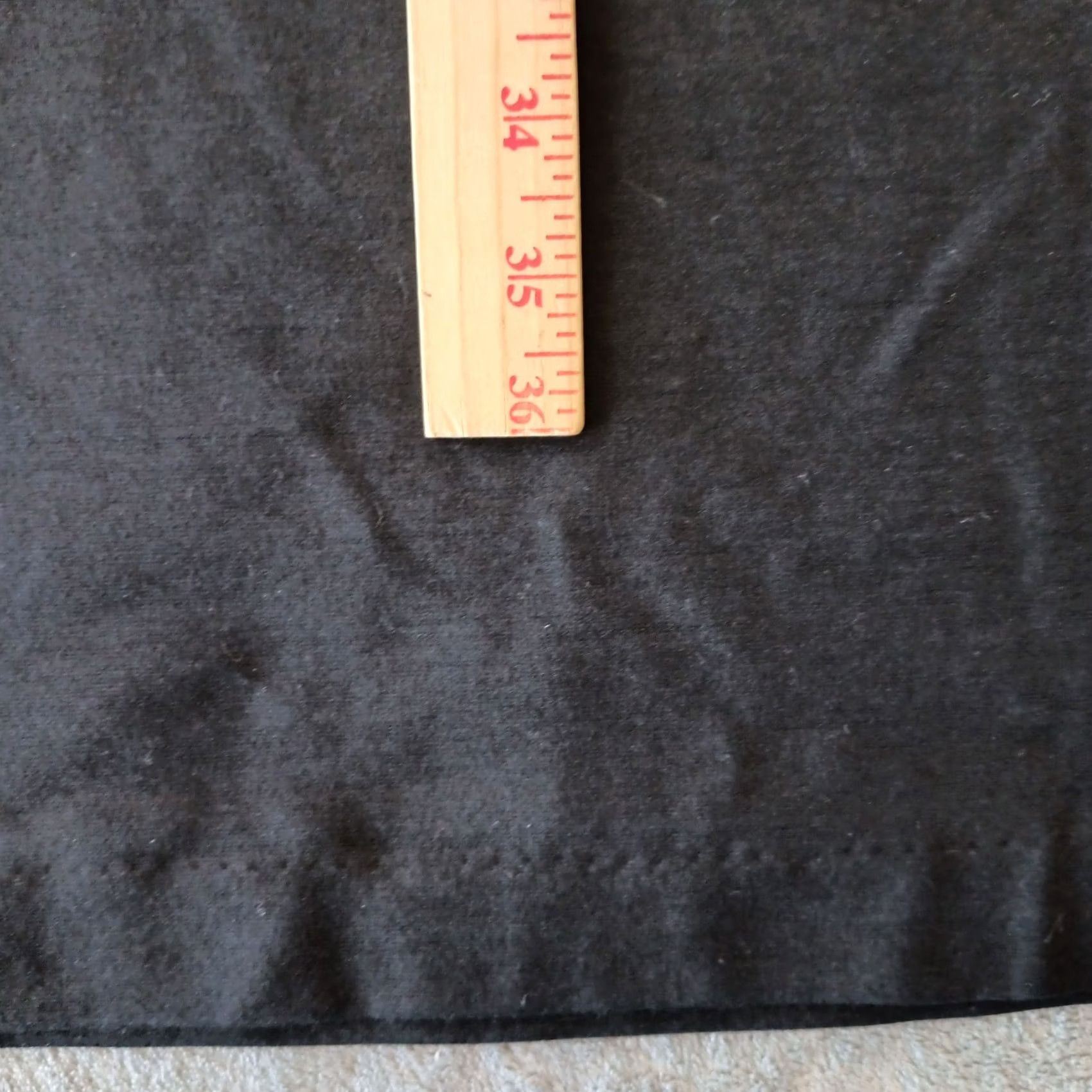 Talbots Talbots Dress Shift 20W Black Midi 3/4 Sleeve Collared Nylon Rayon Spandex Women Plus Size 3XL / US 20-22 - 7 Thumbnail