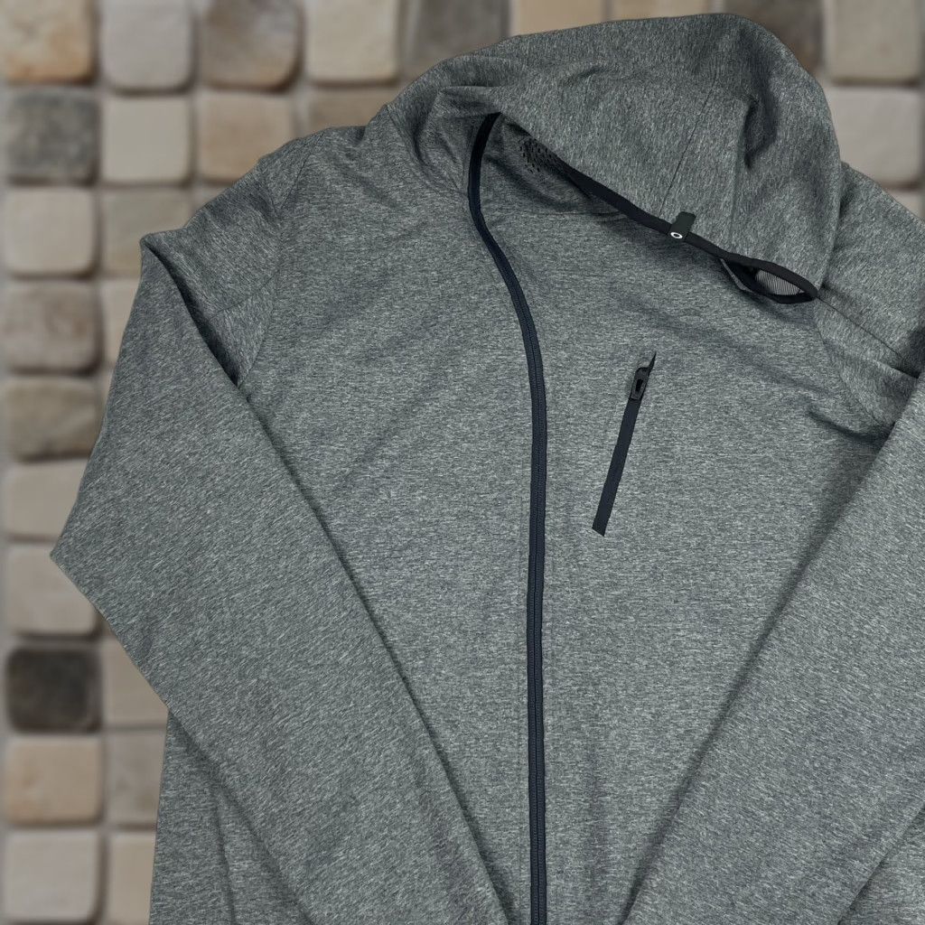Oakley Oakley Jacket Mens Large Gray Softshell Full Zip Breathable Wind-Resistant Pockets Reflective Size US L / EU 52-54 / 3 - 1 Thumbnail