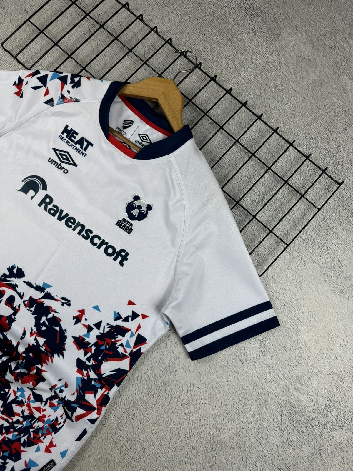 Umbro × Vintage Bristol Bears Rugby Away Cup Shirt 2021/22 Umbro Pro GPS top Size US L / EU 52-54 / 3 - 2 Thumbnail