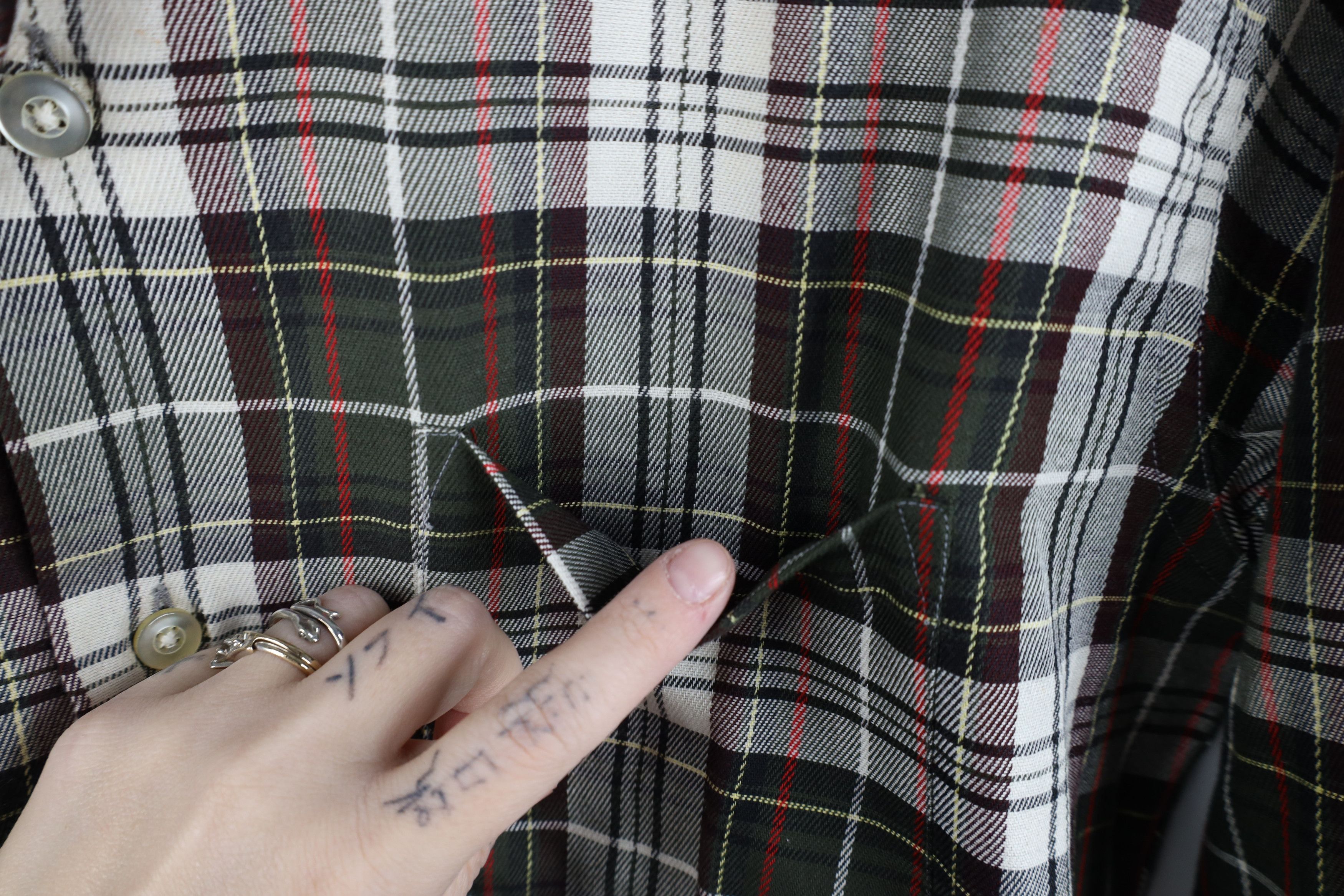 Vintage 50s 60s Streetwear Collared Button Down Shirt USA