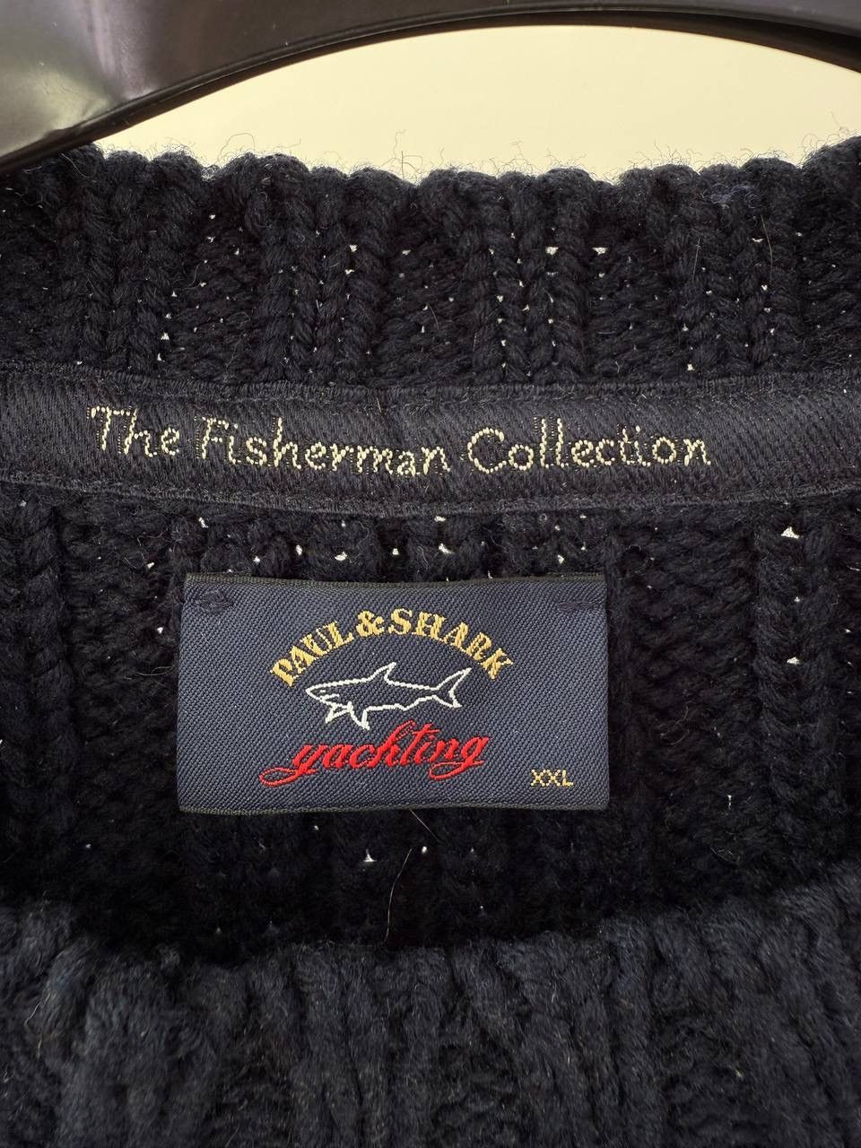 Paul & Shark Vintage Paul Shark Fisherman cable design sweater Size US XL / EU 56 / 4 - 5 Thumbnail