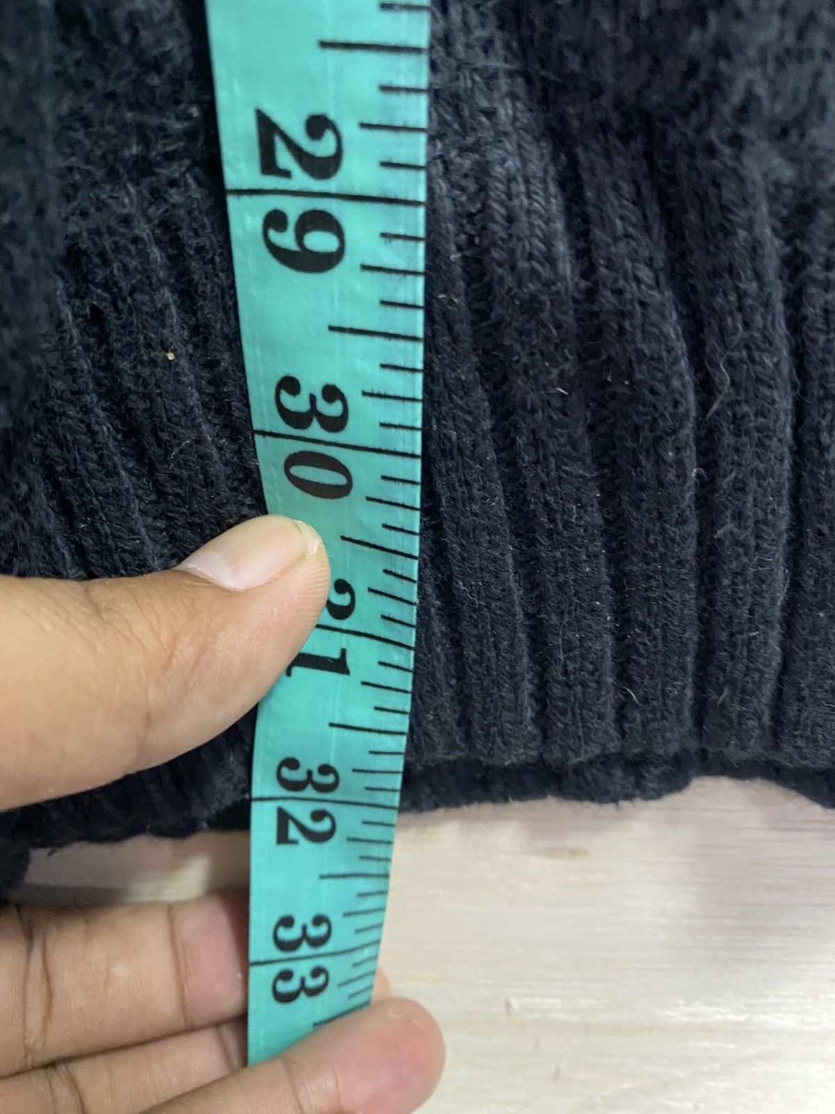 Polo Ralph Lauren vintage Polo Ralph Lauren crew neck knitwear in black cotton Size US XXL / EU 58 / 5 - 6 Thumbnail