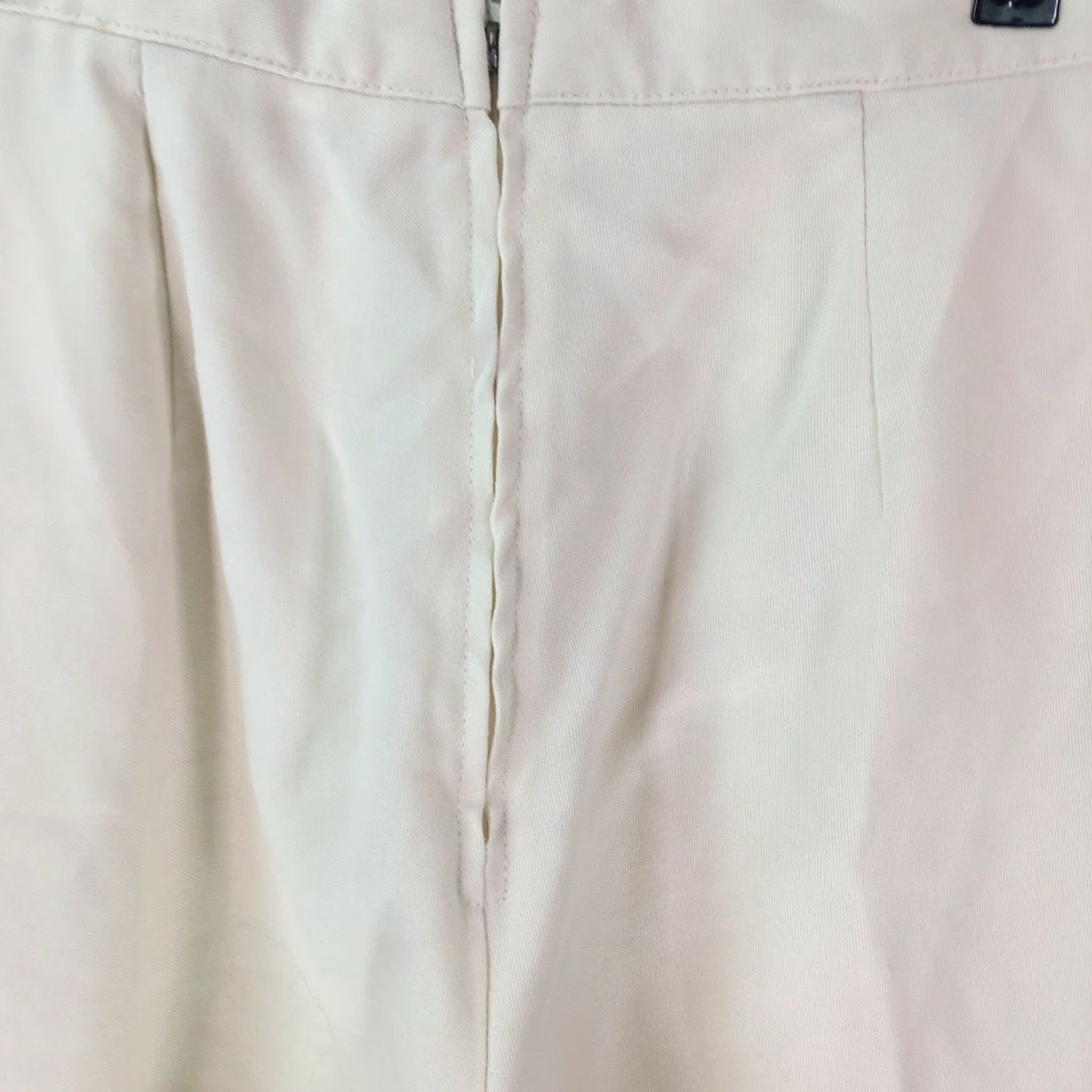 Brooks VINTAGE Brooks High Rise White Pleated Casual Pants Size 8P Womens 90s Size 26" / US 2 / IT 38 - 5 Thumbnail