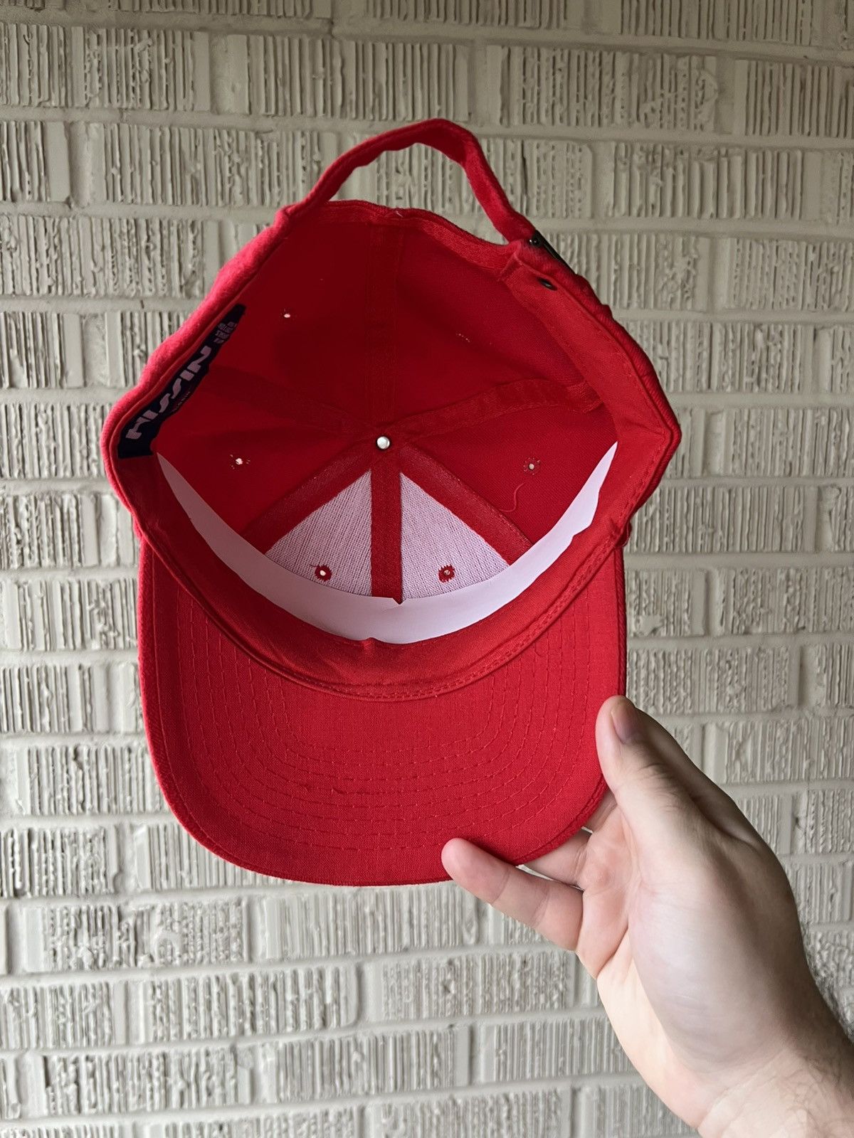 Harley Davidson Vintage 90’s Ducati Motorcycles Promo Strap-back Hat Size ONE SIZE - 3 Thumbnail