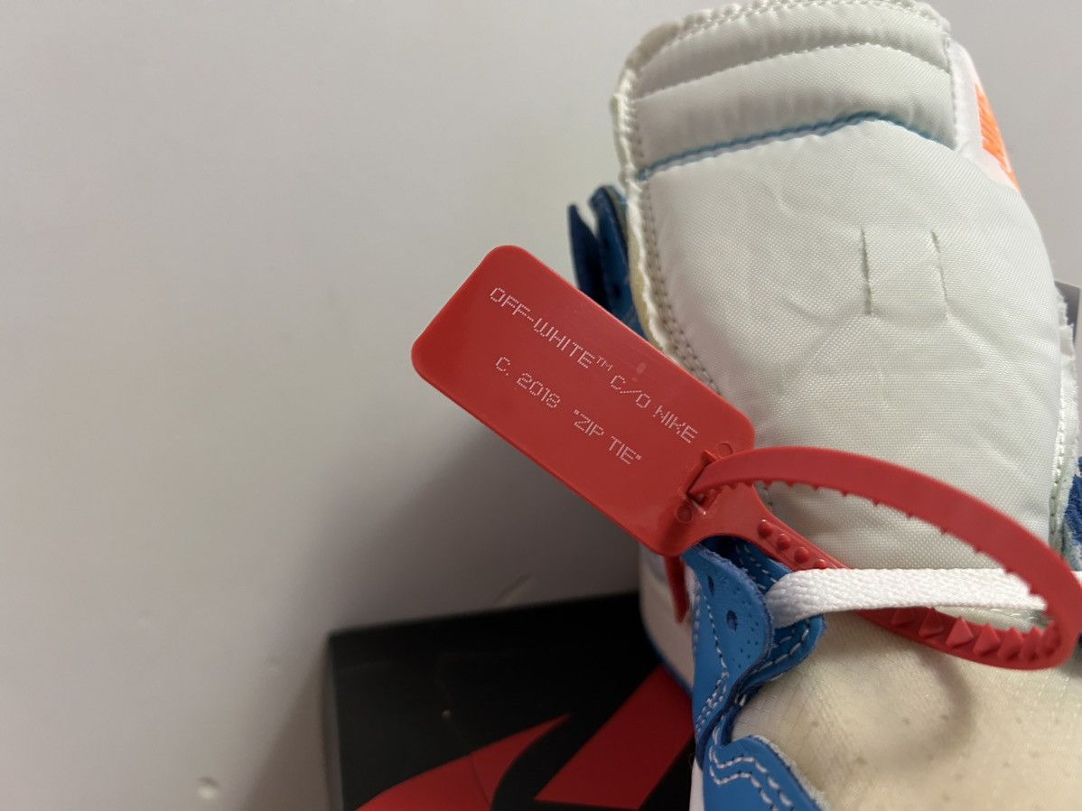 Jordan Brand × Off-White Jordan X OFF-WHITE Air Jordan 1 RETRO OG "UNC" Size US 5.5 / IT 35.5 - 7 Thumbnail
