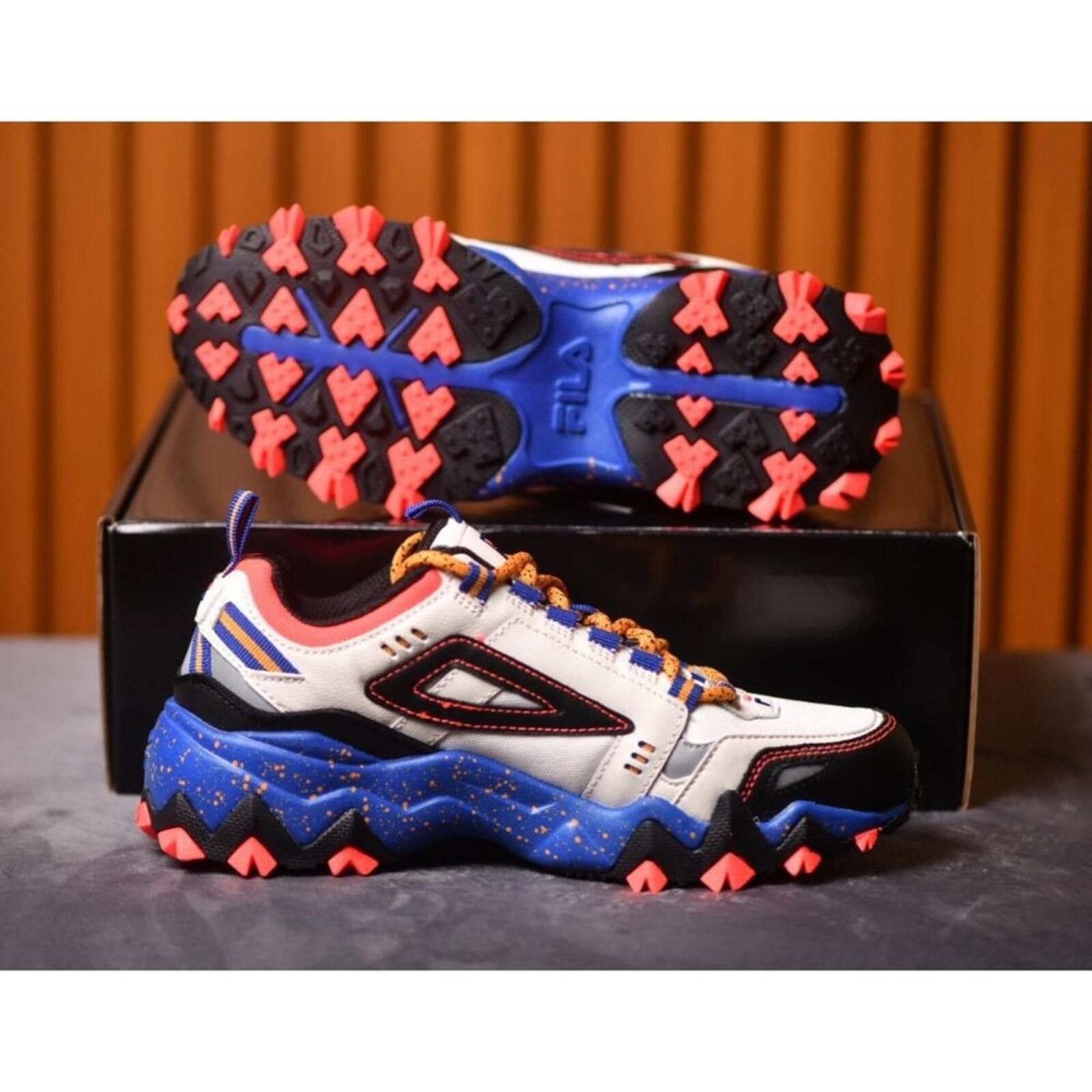 Fila Fila Oakmont TR | Silver Birch Mazarine | 5JM00949-117 Size US 6.5 / IT 36.5 - 5 Thumbnail