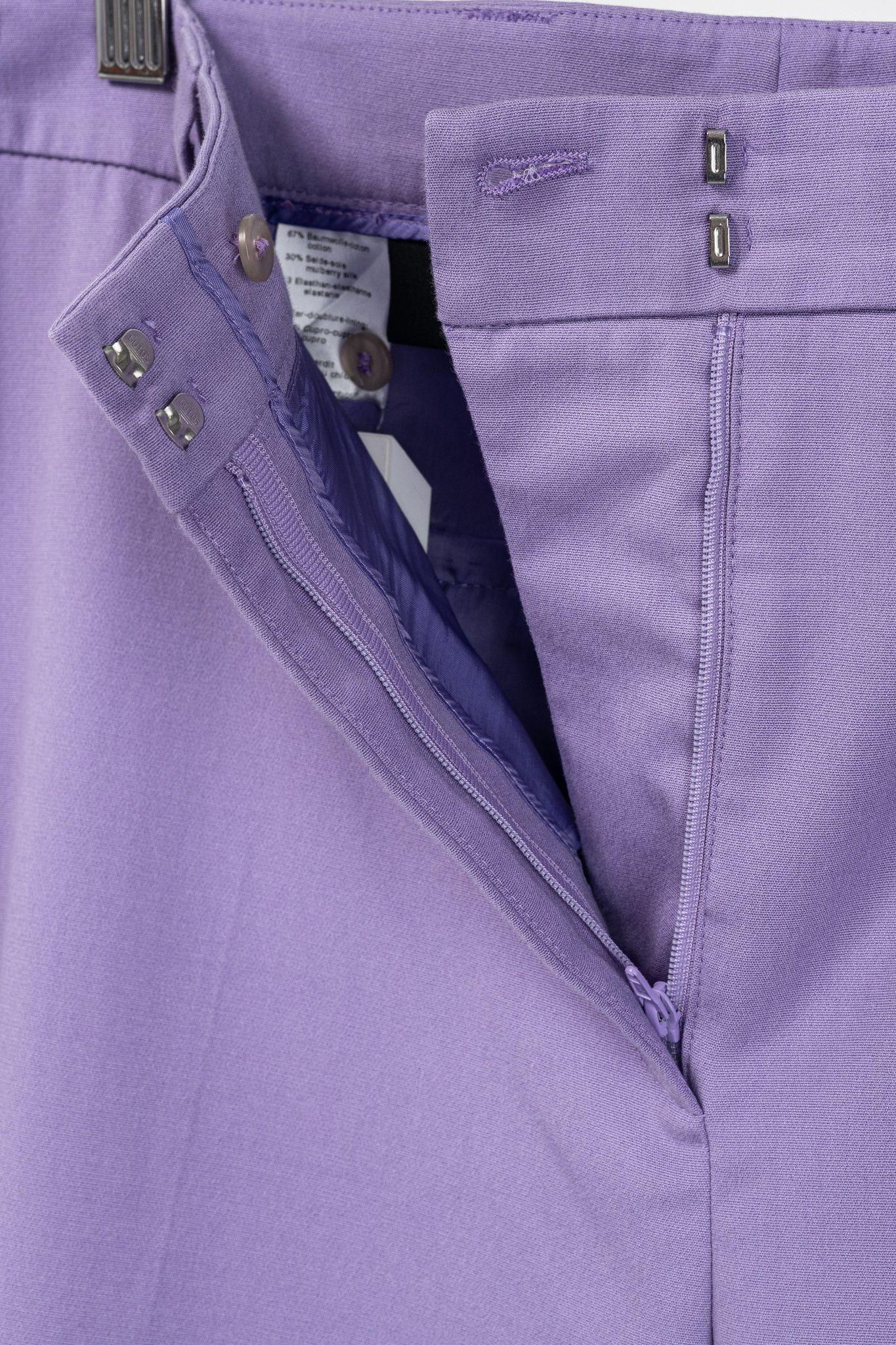 Akris Akris Maxima Cotton & Silk Cropped Straight-Leg Pants Size 32" / US 10 / IT 46 - 8 Thumbnail