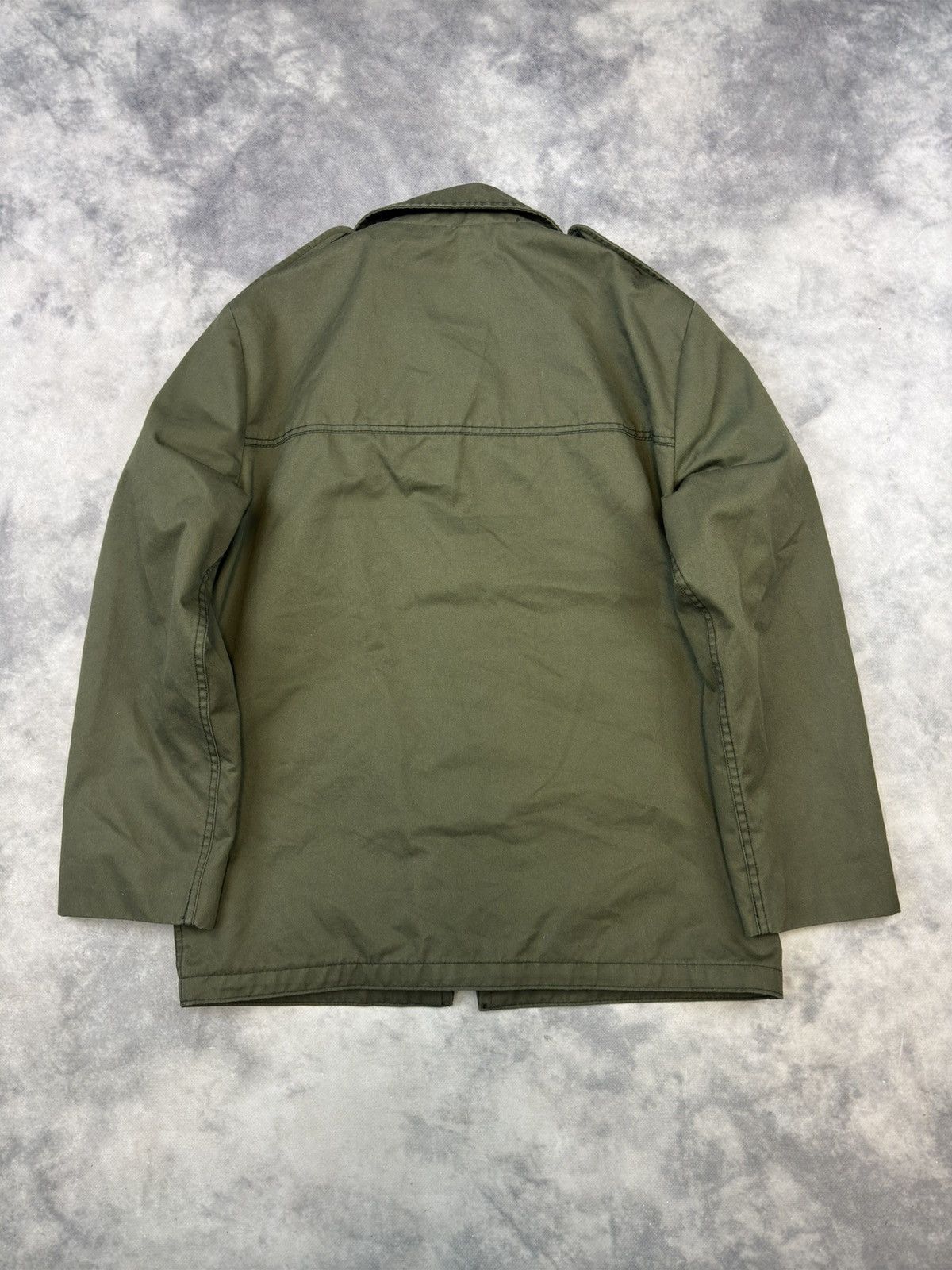 Vintage Vintage 1987 Denmark military army jacket Hmak 96n light Size US L / EU 52-54 / 3 - 4 Thumbnail