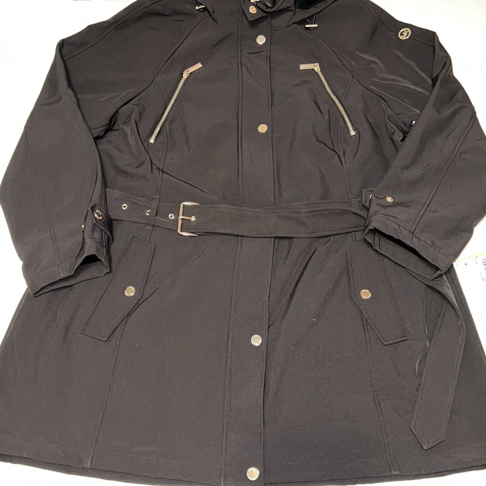 Michael Kors Michael Kors Women's Trench Water Resistant Jacket Plus 1X Size XL / US 12-14 / IT 48-50 - 2 Thumbnail