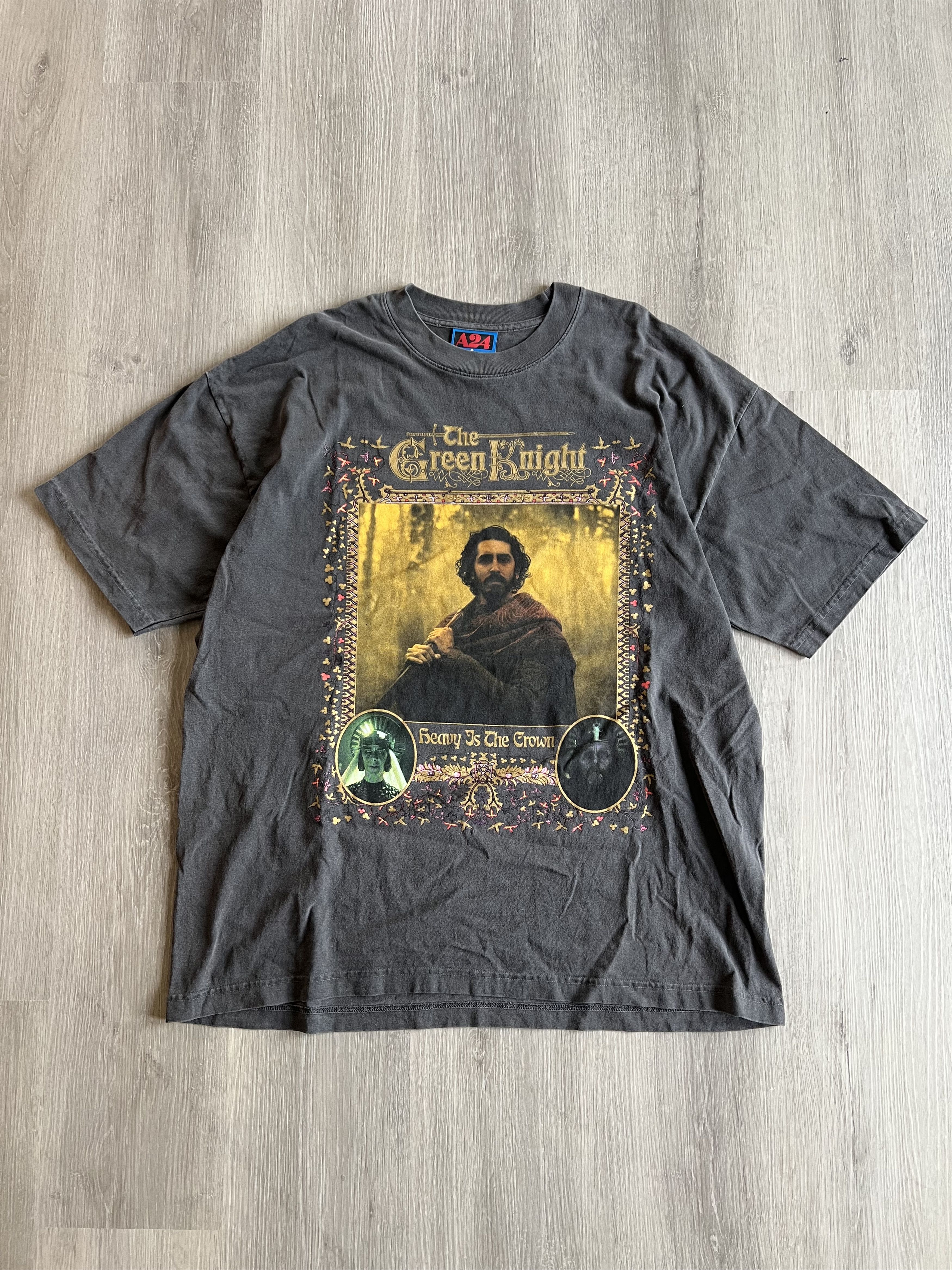 A24 × Online Ceramics The Green Knight Tee Who will indulge me in this game? Size US XL / EU 56 / 4 - 1 Thumbnail
