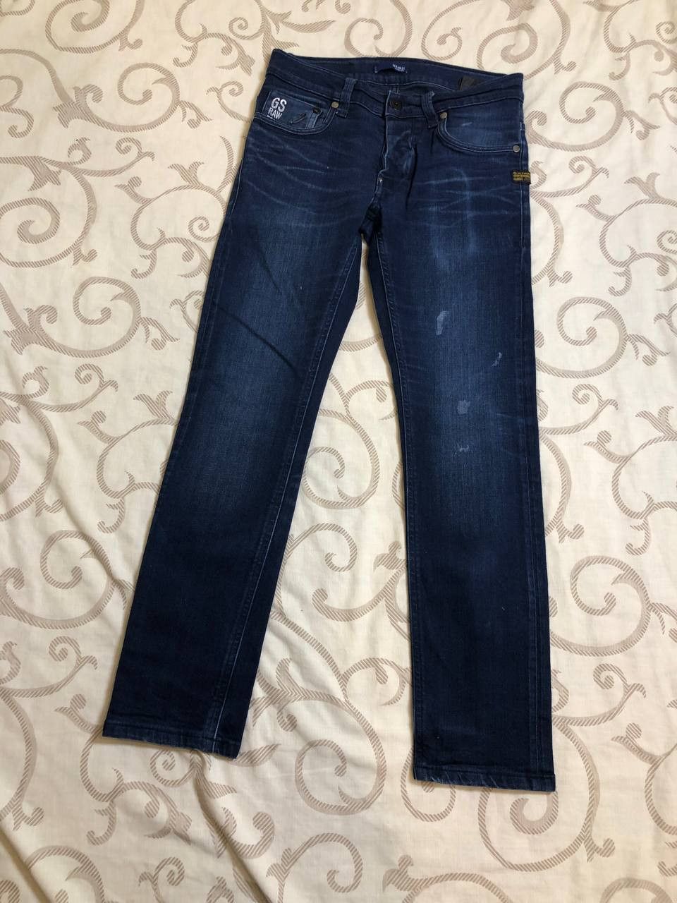 G-Star G-Star DEFEND SUPER SLIM Tapered Denim Jeans Pants Size US 30 / EU 46 - 1 Thumbnail