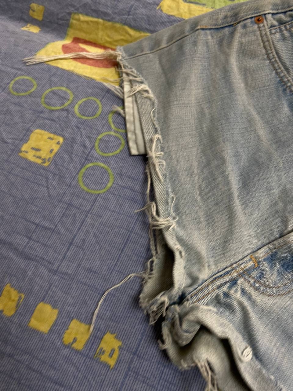 Levi's Levis Womens 501 Shorts Denim Size 34" / US 12 / IT 48 - 5 Thumbnail