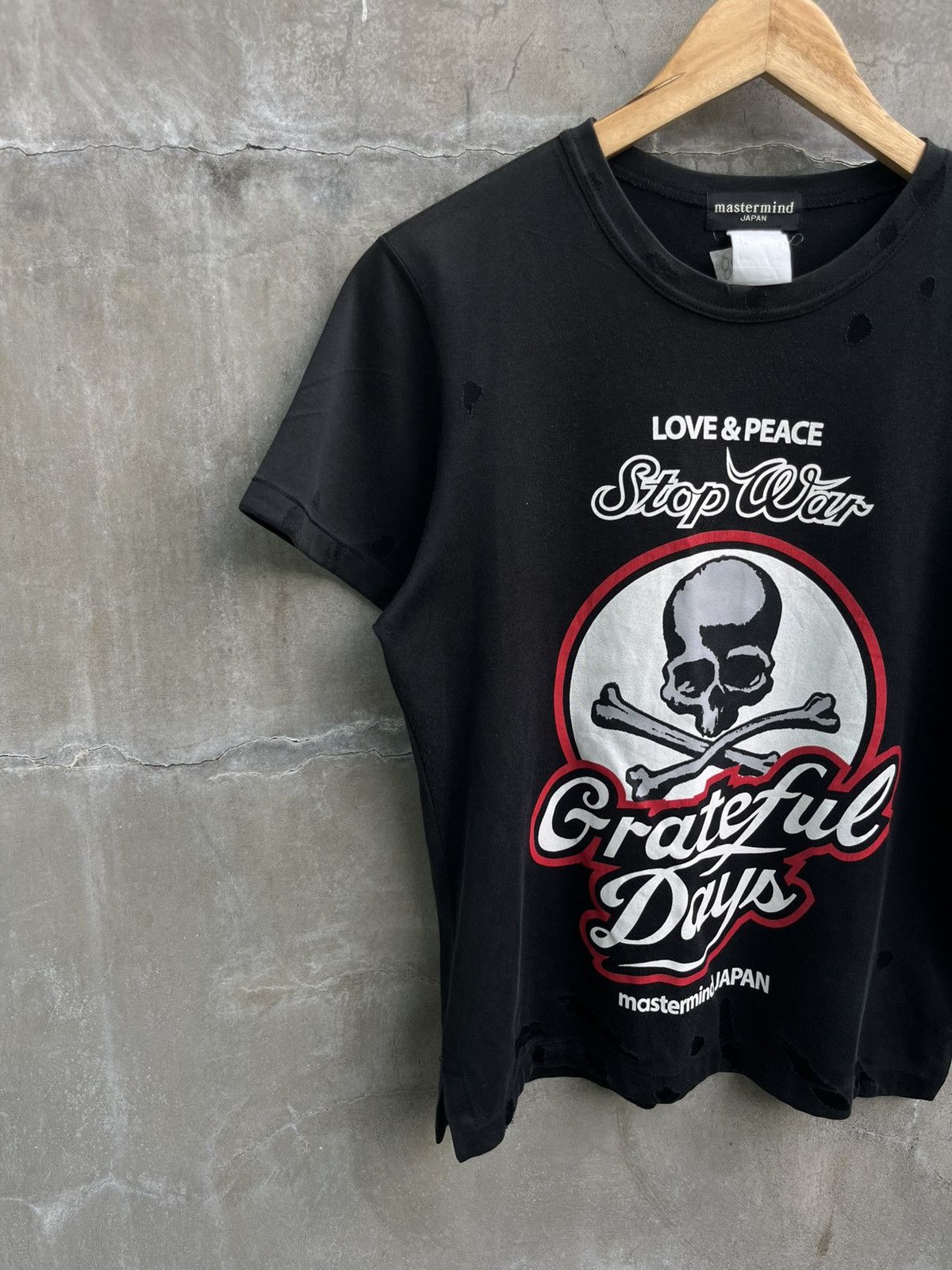 Mastermind Japan Grateful Days Distressed Tee Size US S / EU 44-46 / 1 - 2 Thumbnail