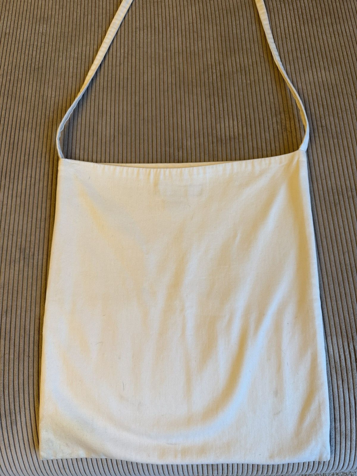 Raf Simons SUPER RARE S/S 2002 Kollaps Cotton Canvas Tote Bag Size ONE SIZE - 2 Thumbnail