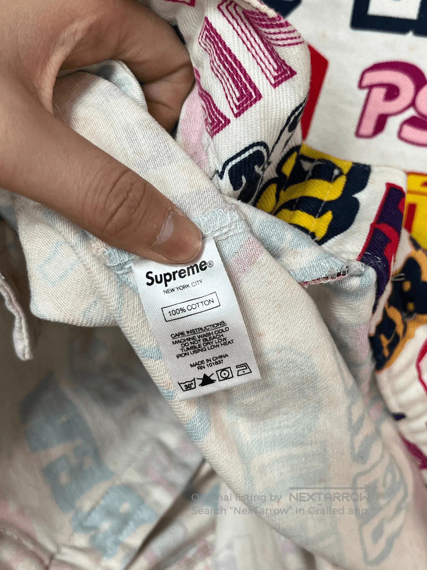 Supreme Supreme Graphic Denim. Size US S / EU 44-46 / 1 - 4 Thumbnail