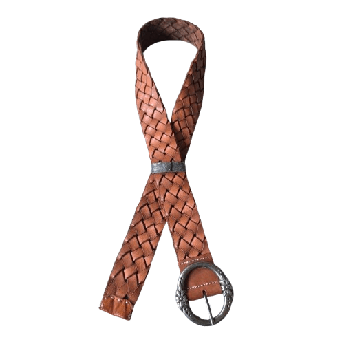 PPFM 🧵Garrison flower japanese crafted leather belt Size ONE SIZE - 1 Thumbnail