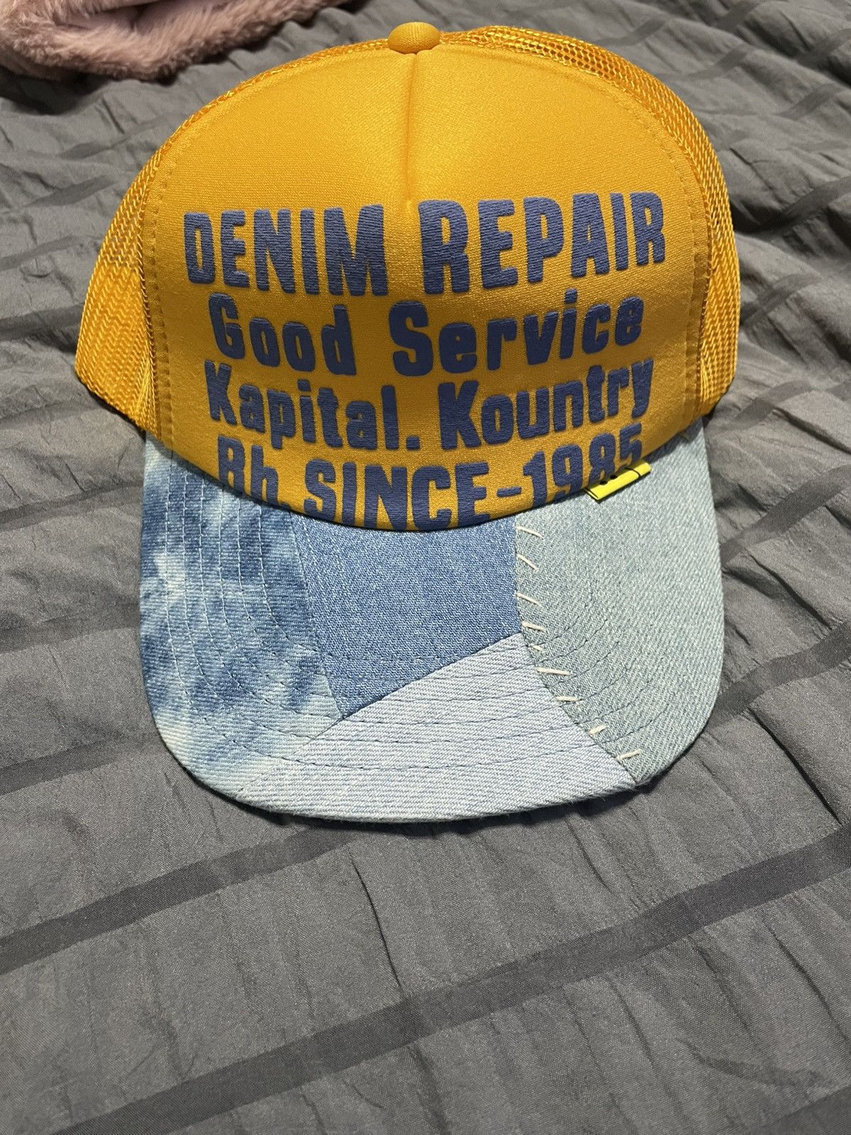 Kapital Kapital denin patch trucker Size ONE SIZE - 2 Thumbnail